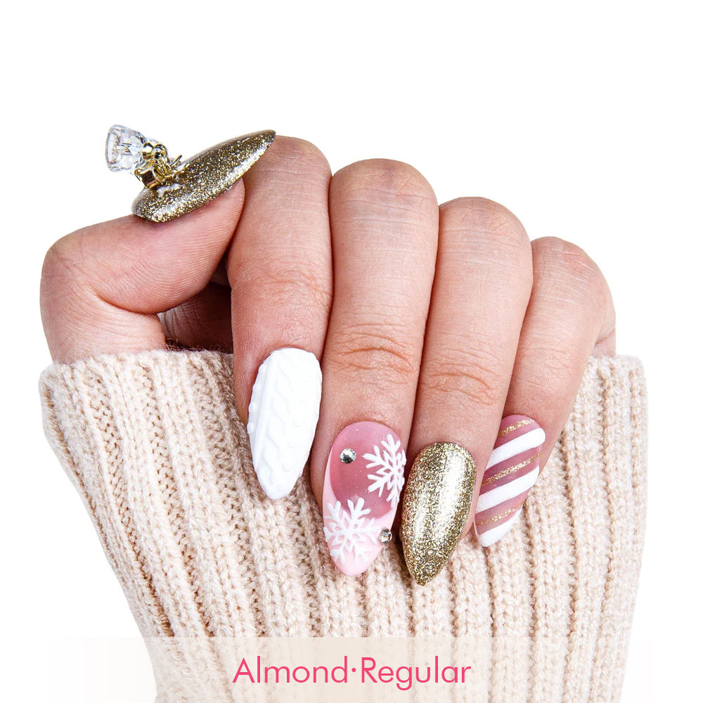 Festive Finesse Handmade Nails H381
