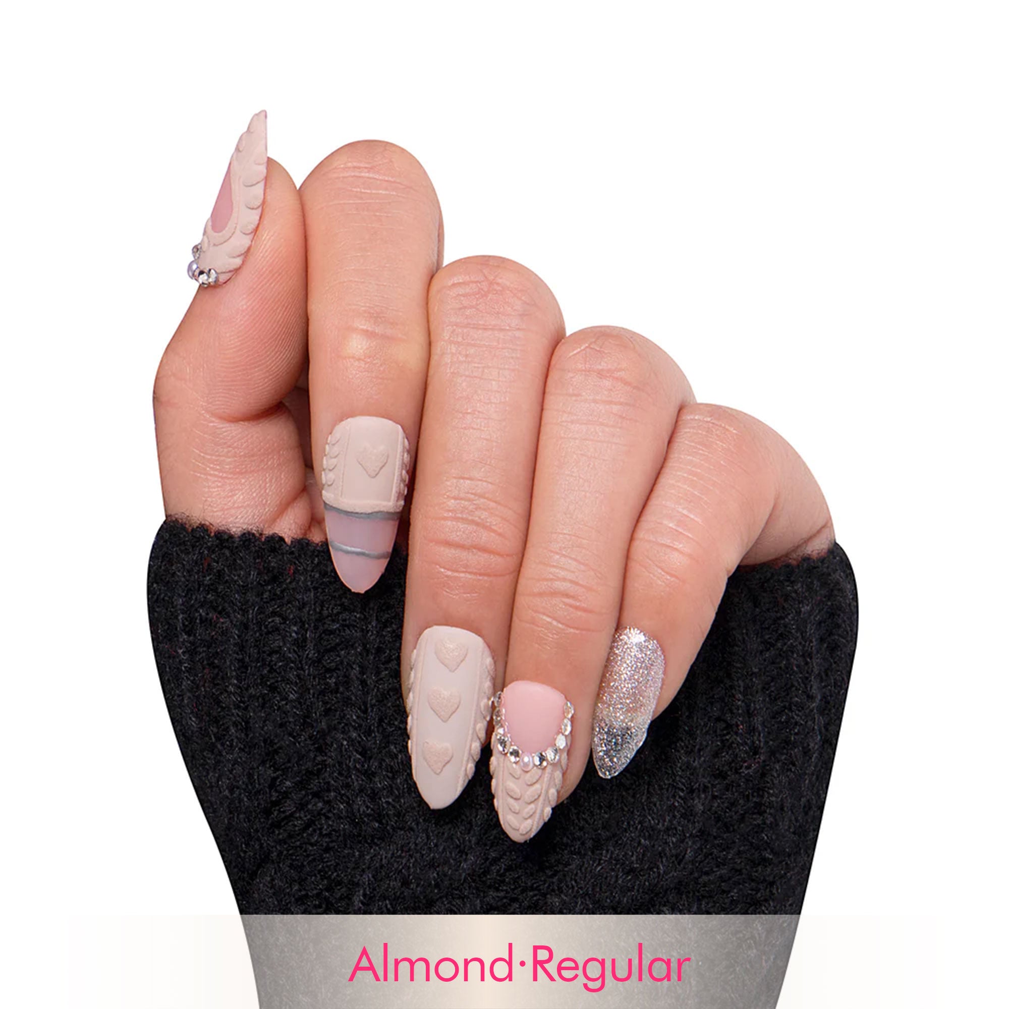 Elegant Knits Handmade Nails H382