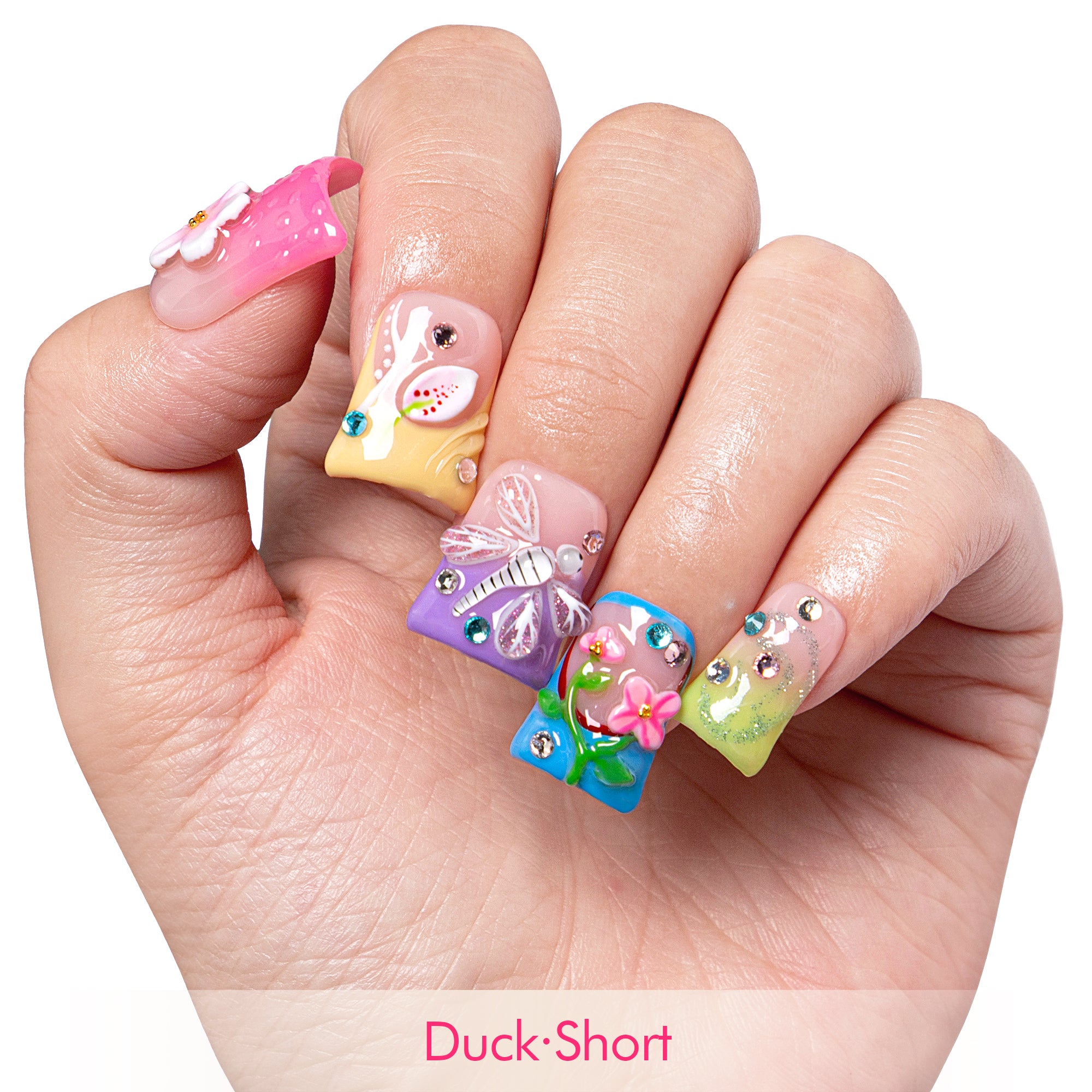 Whispering Wings Handmade Nails H392