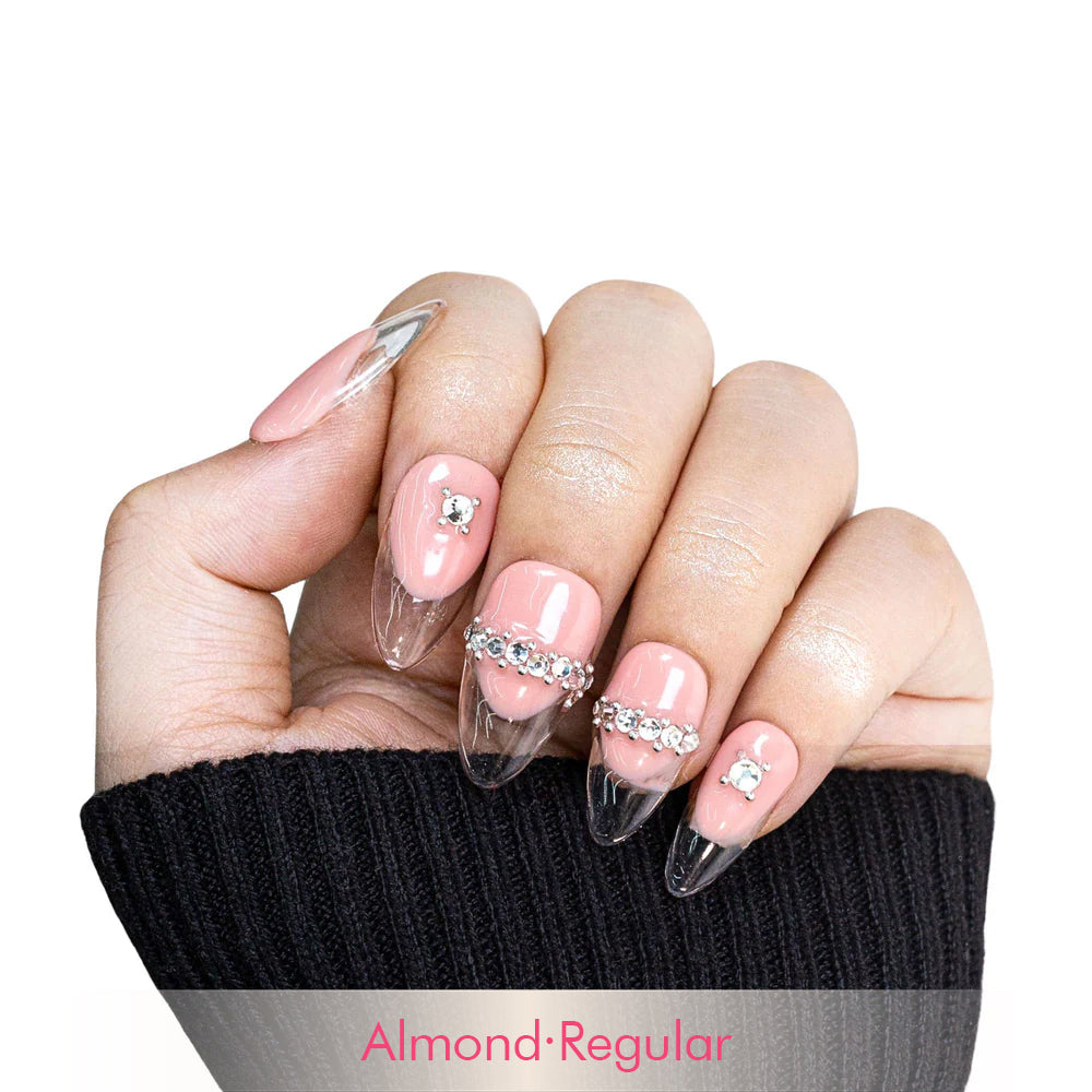 Transparent Soul Handmade Nails H396