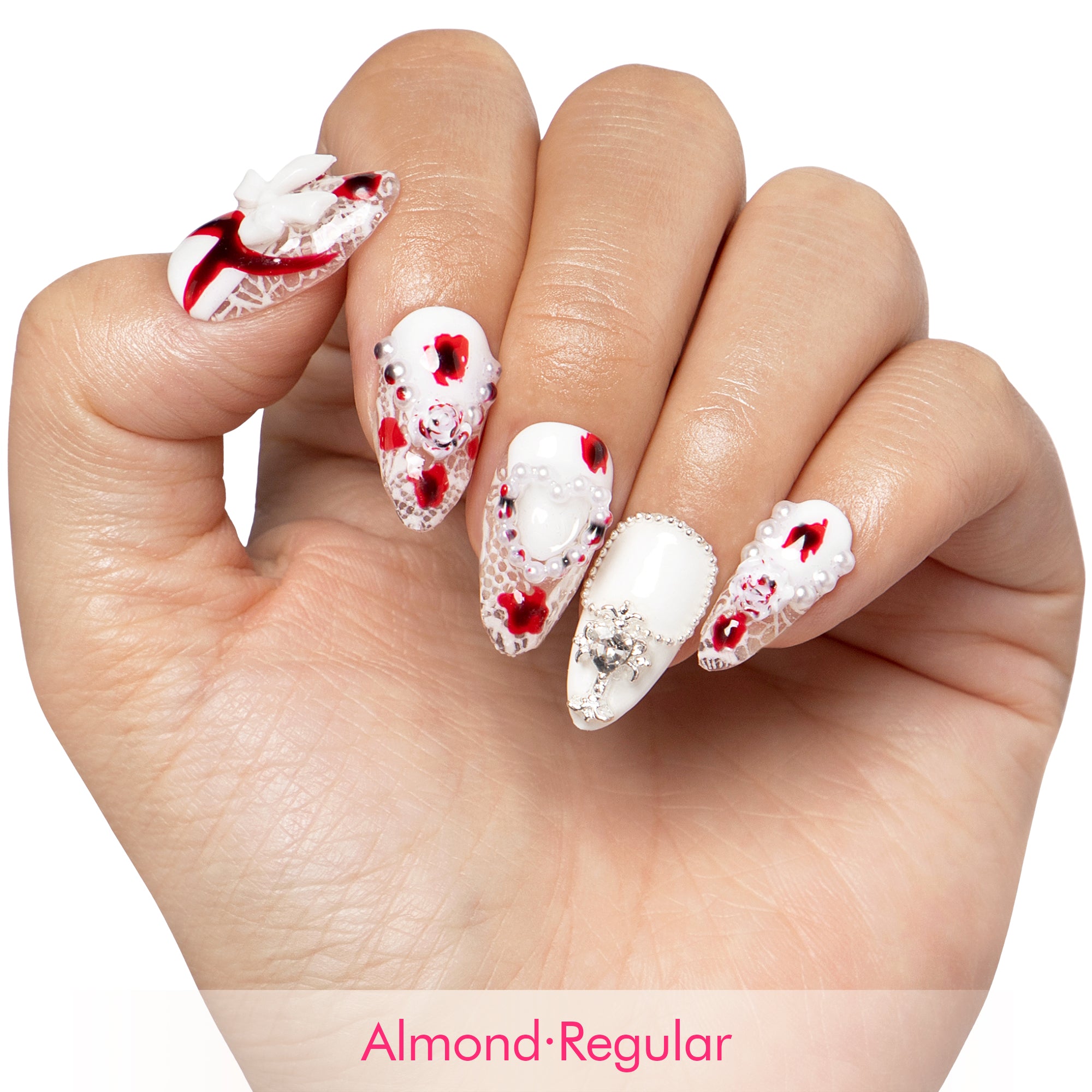 Velvet Blood Handmade Nails H398