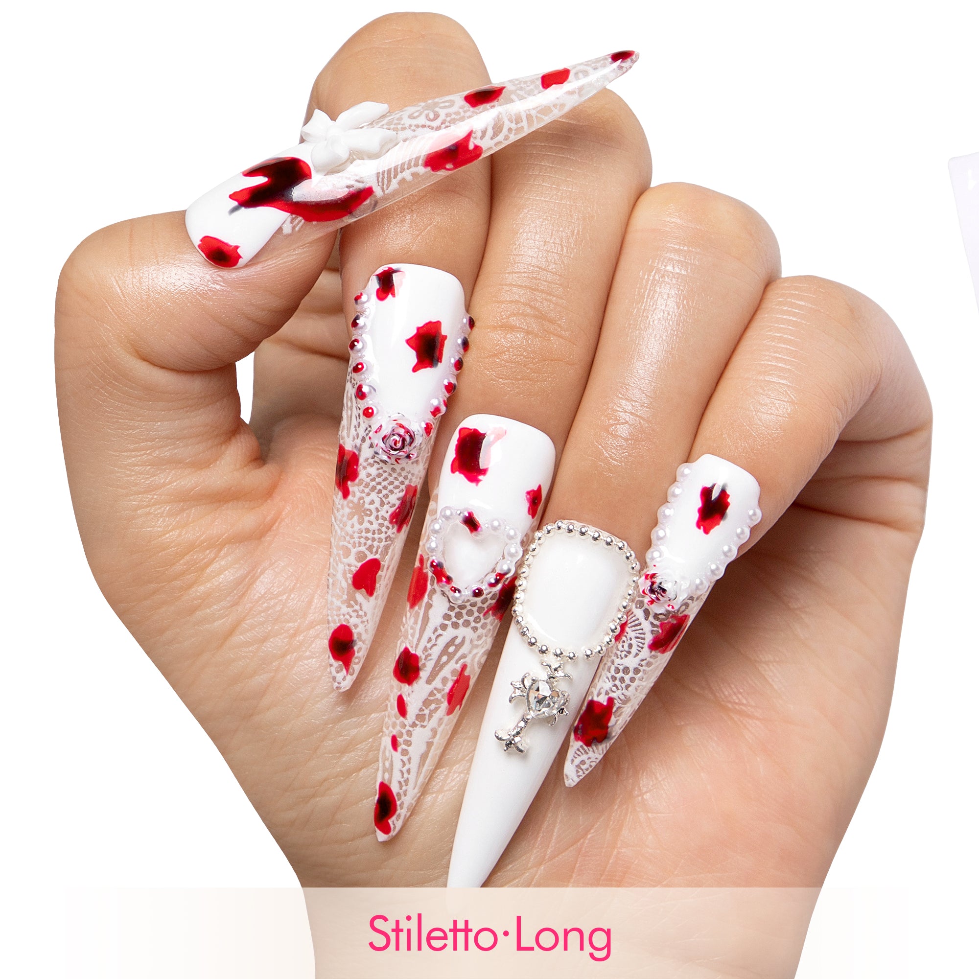 Velvet Blood Handmade Nails H398