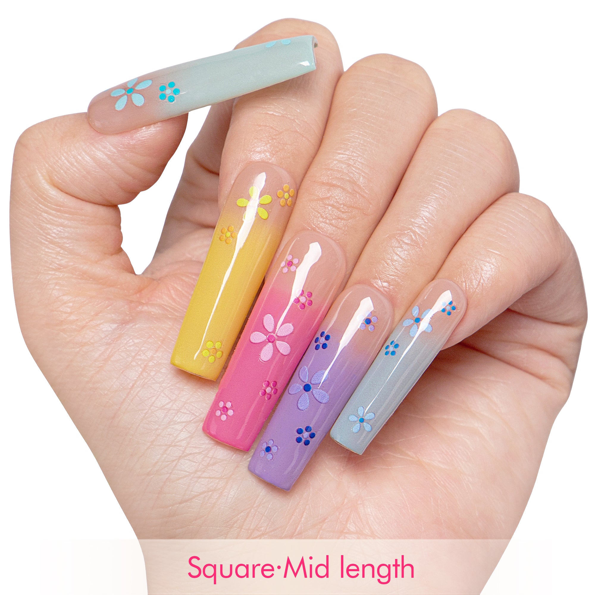 Daisy Daze Handmade Nails H401