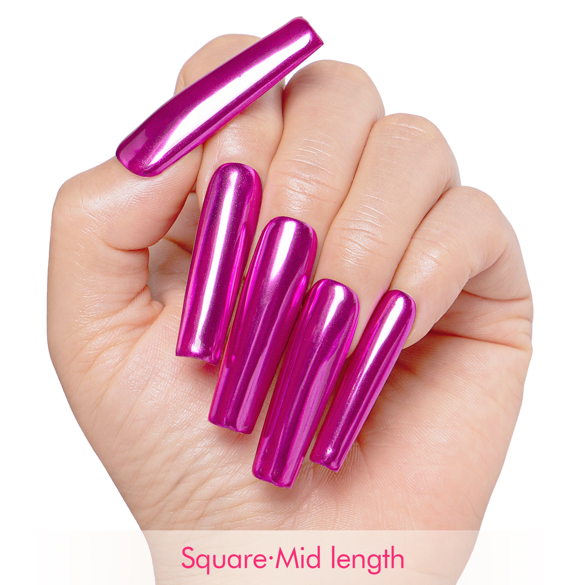 Berry Voltage Handmade Nails H405