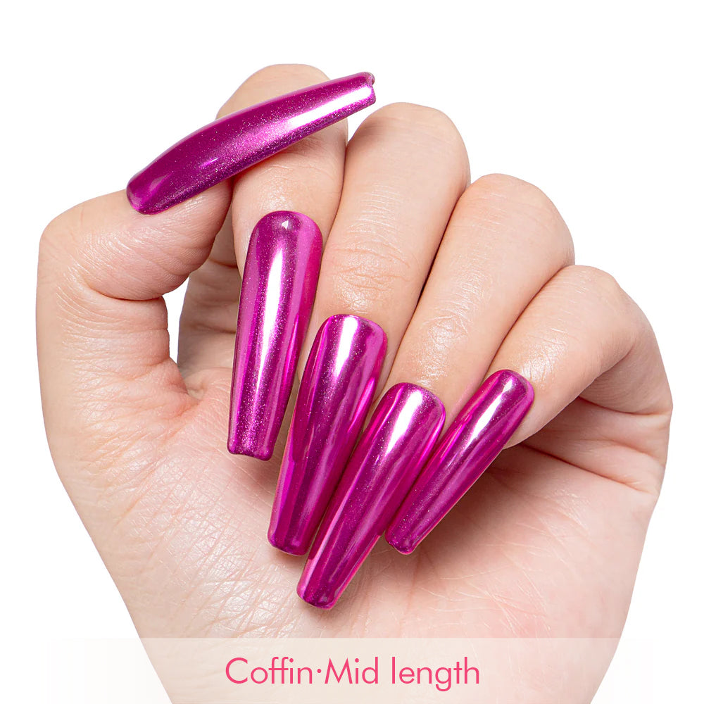 Berry Voltage Handmade Nails H405