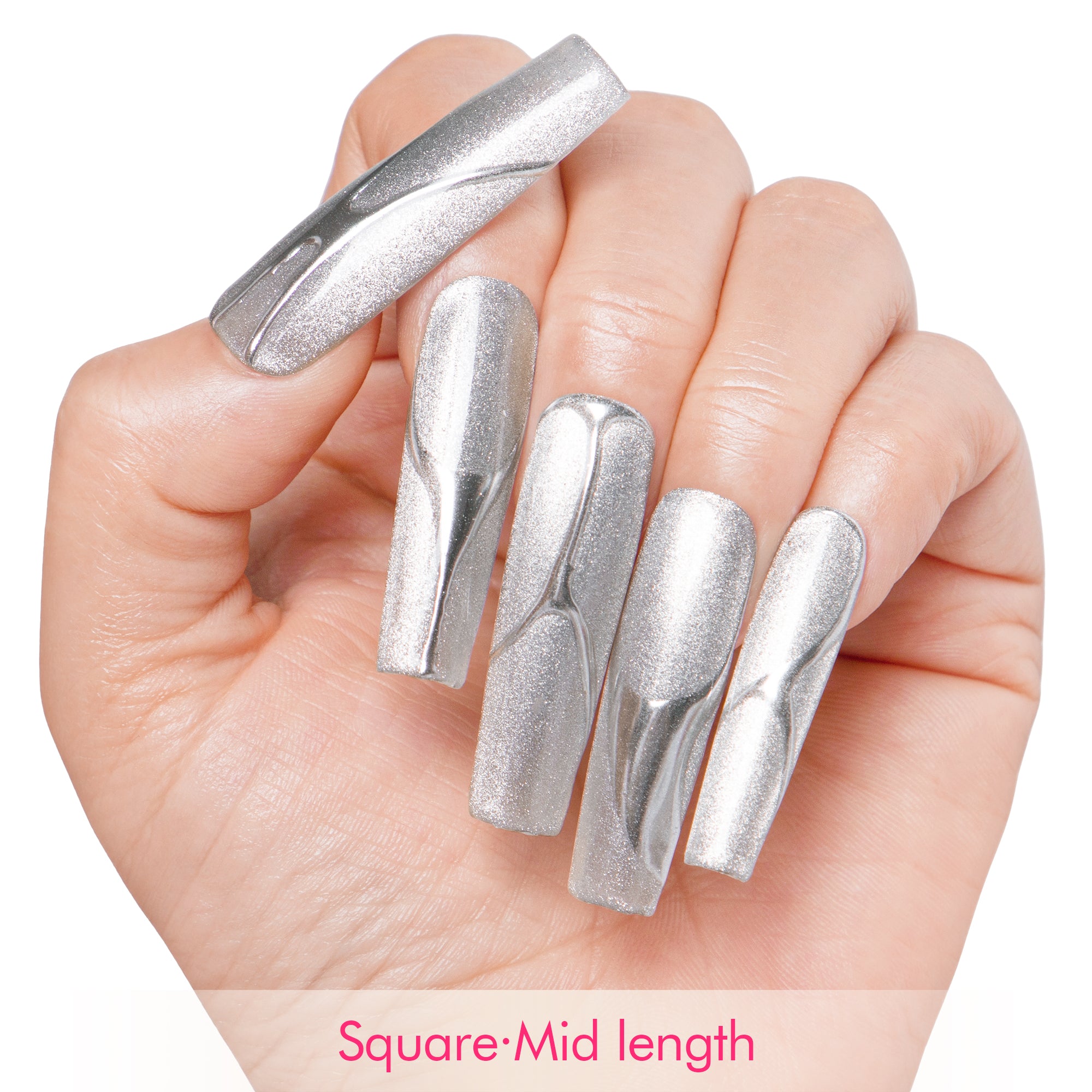 Lunar Storm Handmade Nails H410