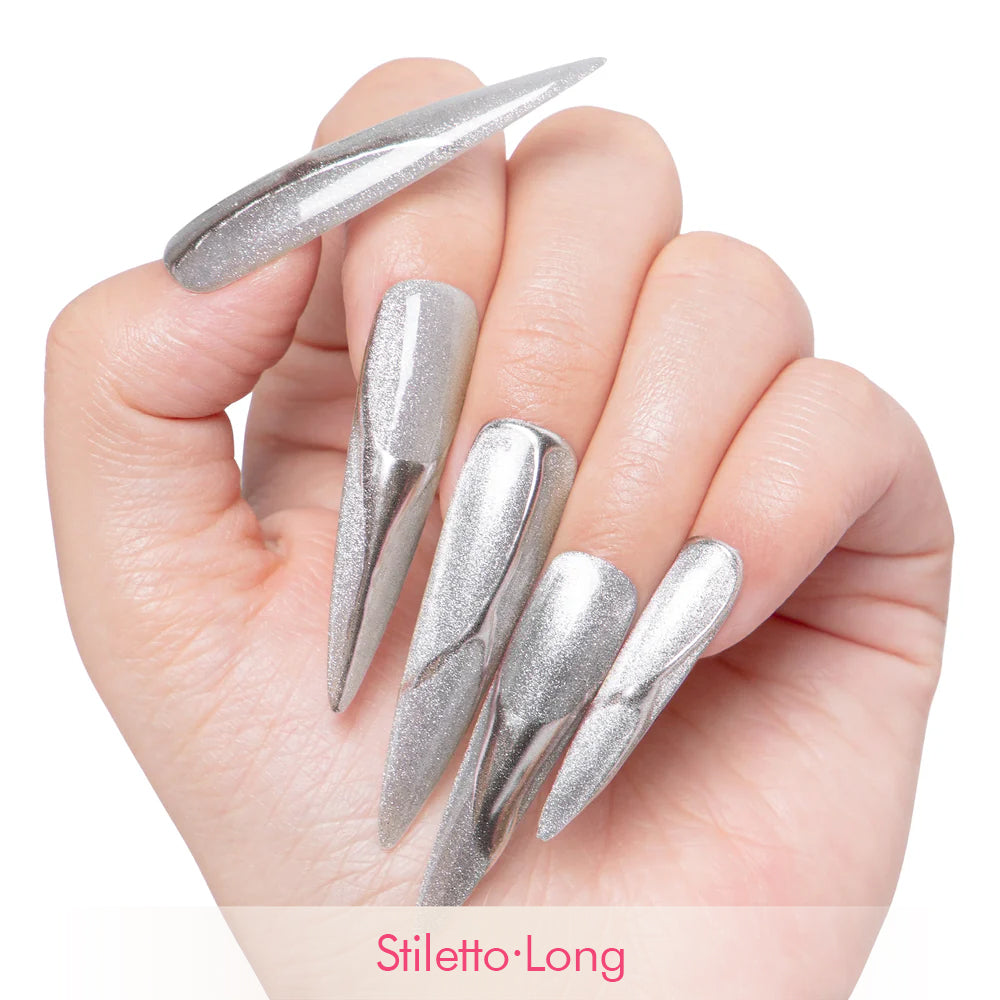 Lunar Storm Handmade Nails H410