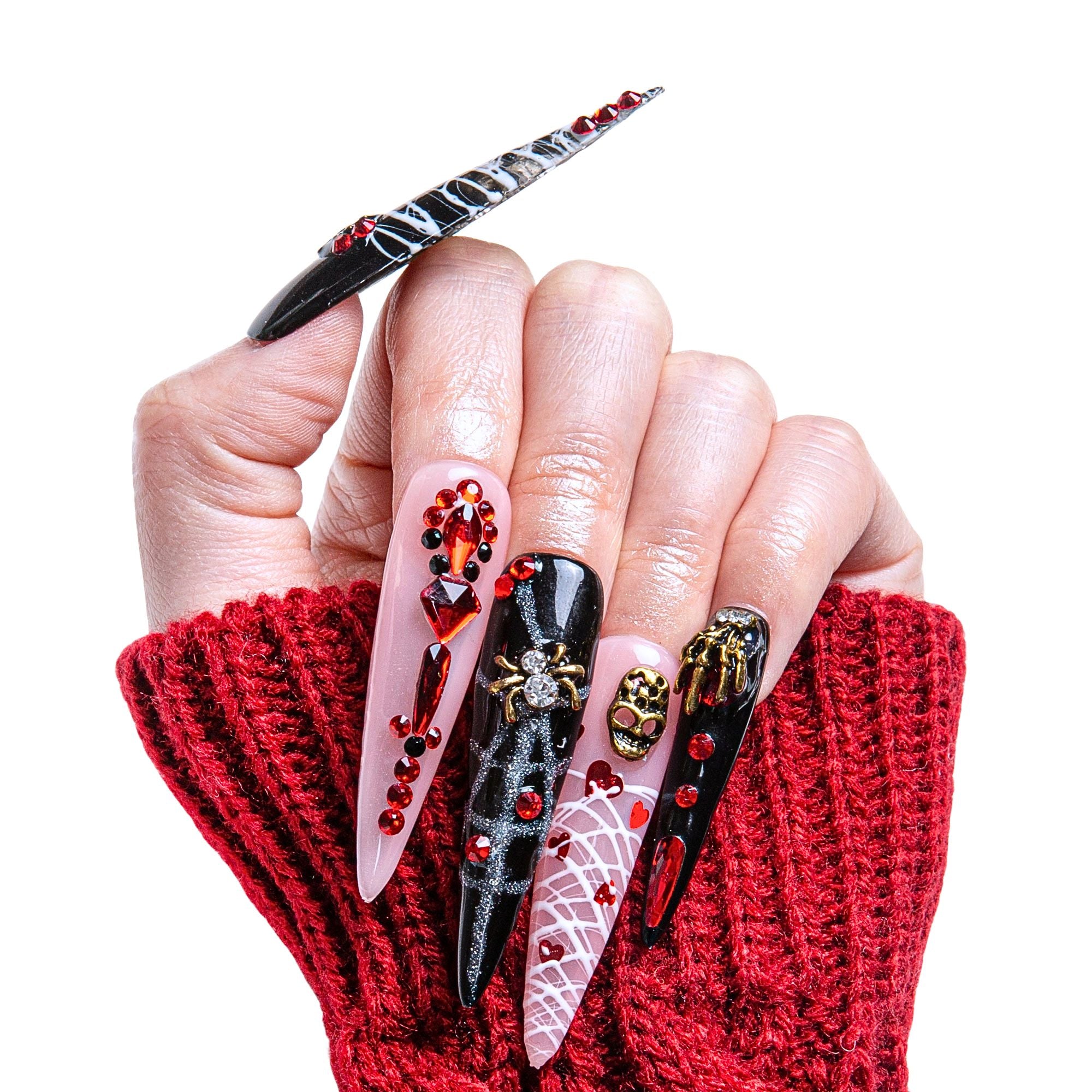 Bleeding Love Handmade Nails H42