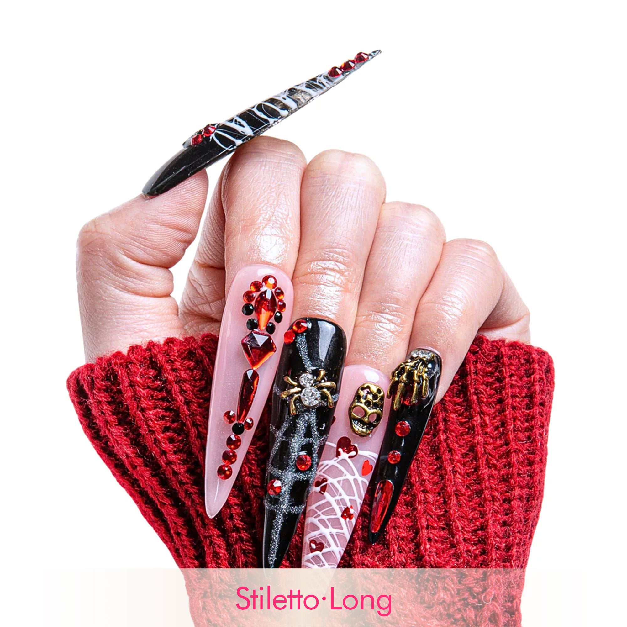 Bleeding Love Handmade Nails H42