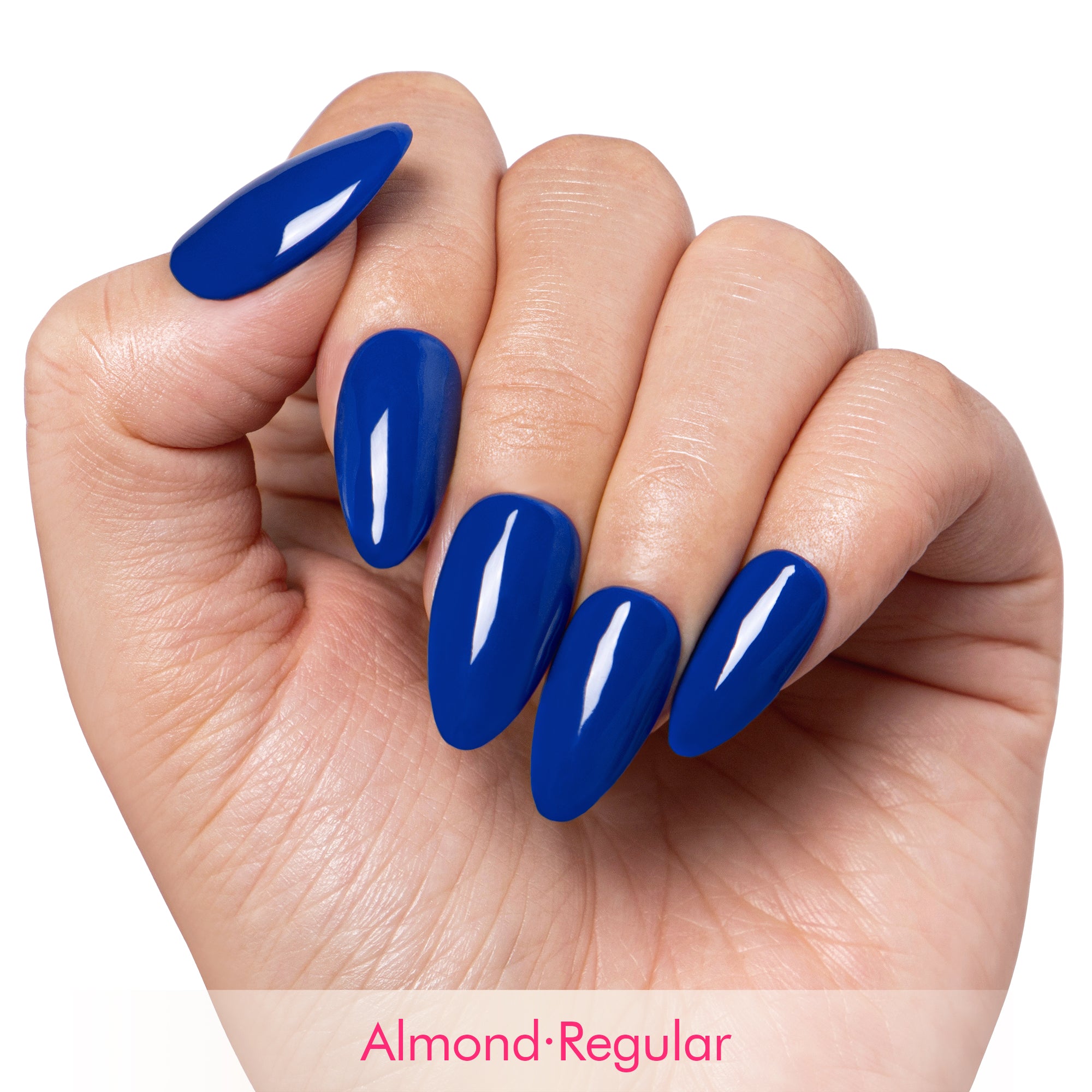 Blue Royalty Handmade Press on Nails H420