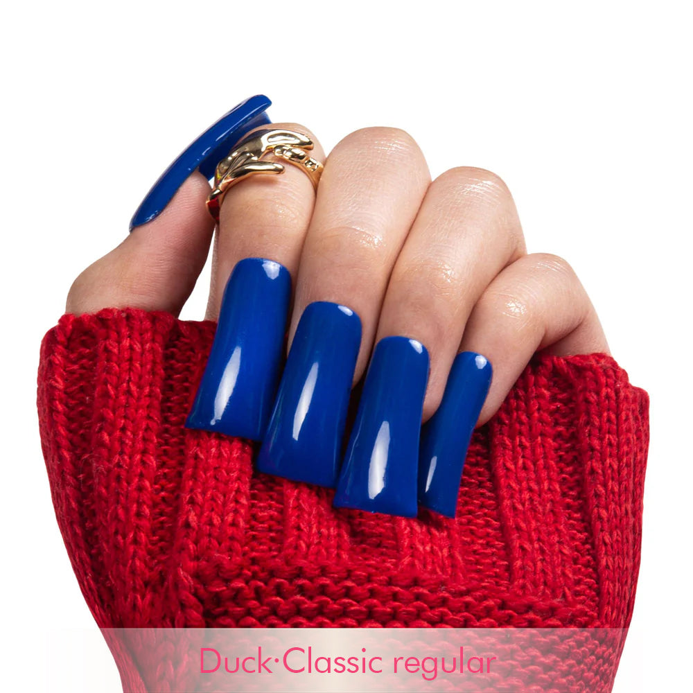 Blue Royalty Handmade Press on Nails H420