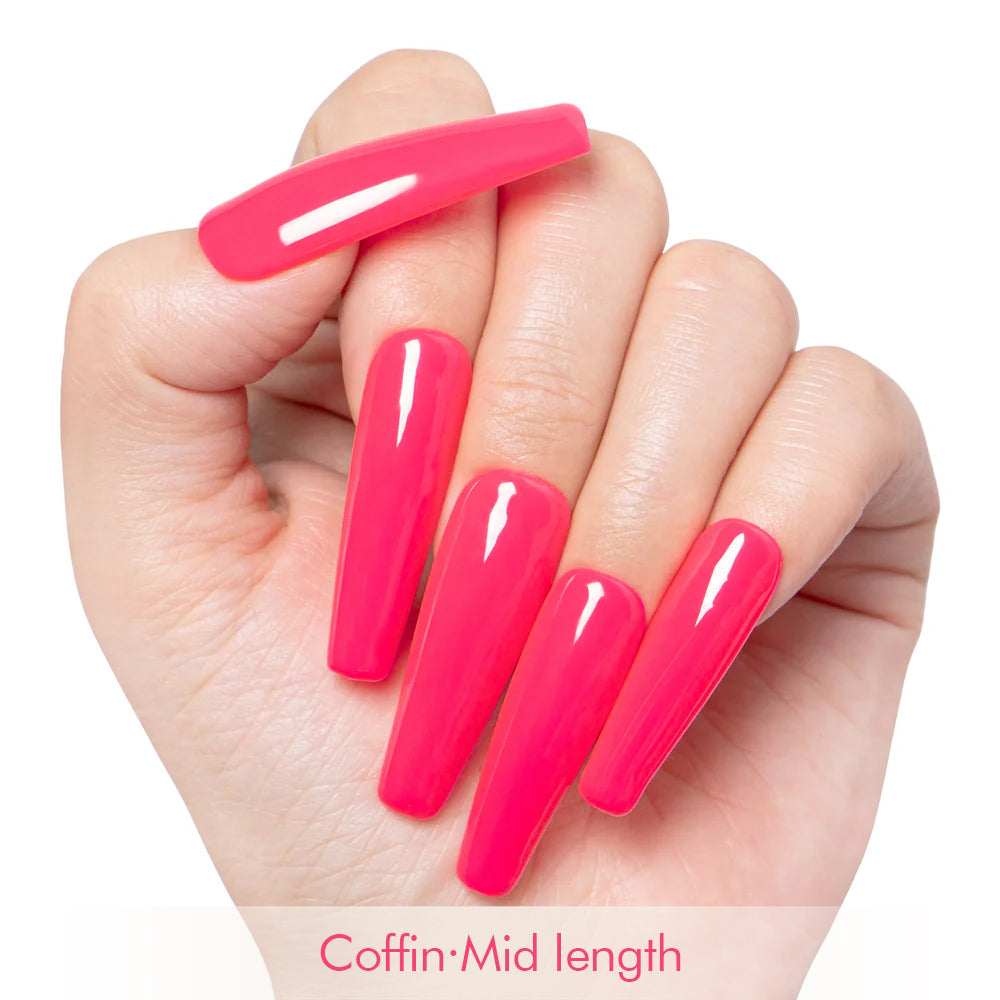 Hot Barbie Handmade Press on Nails H422