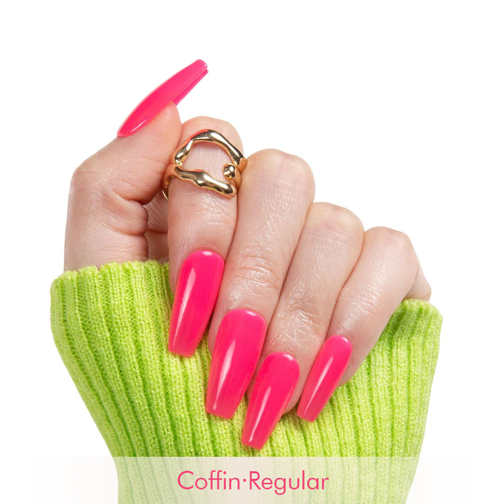 Hot Barbie Handmade Press on Nails H422