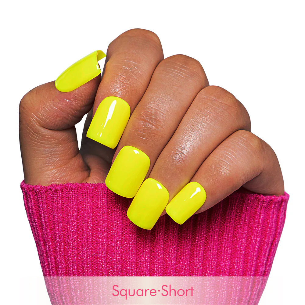 Sour Lemon Handmade Press on Nails H423