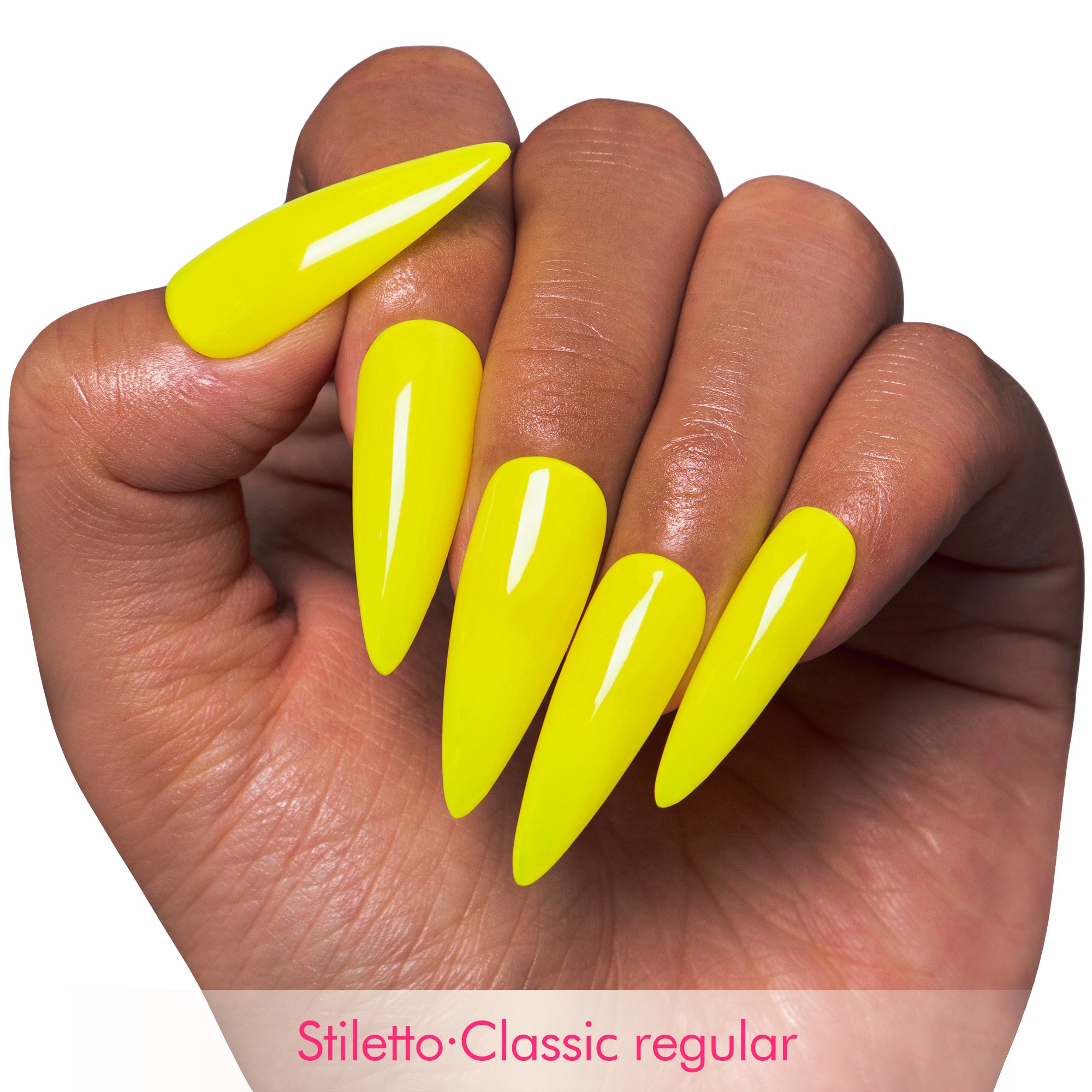 Sour Lemon Handmade Press on Nails H423