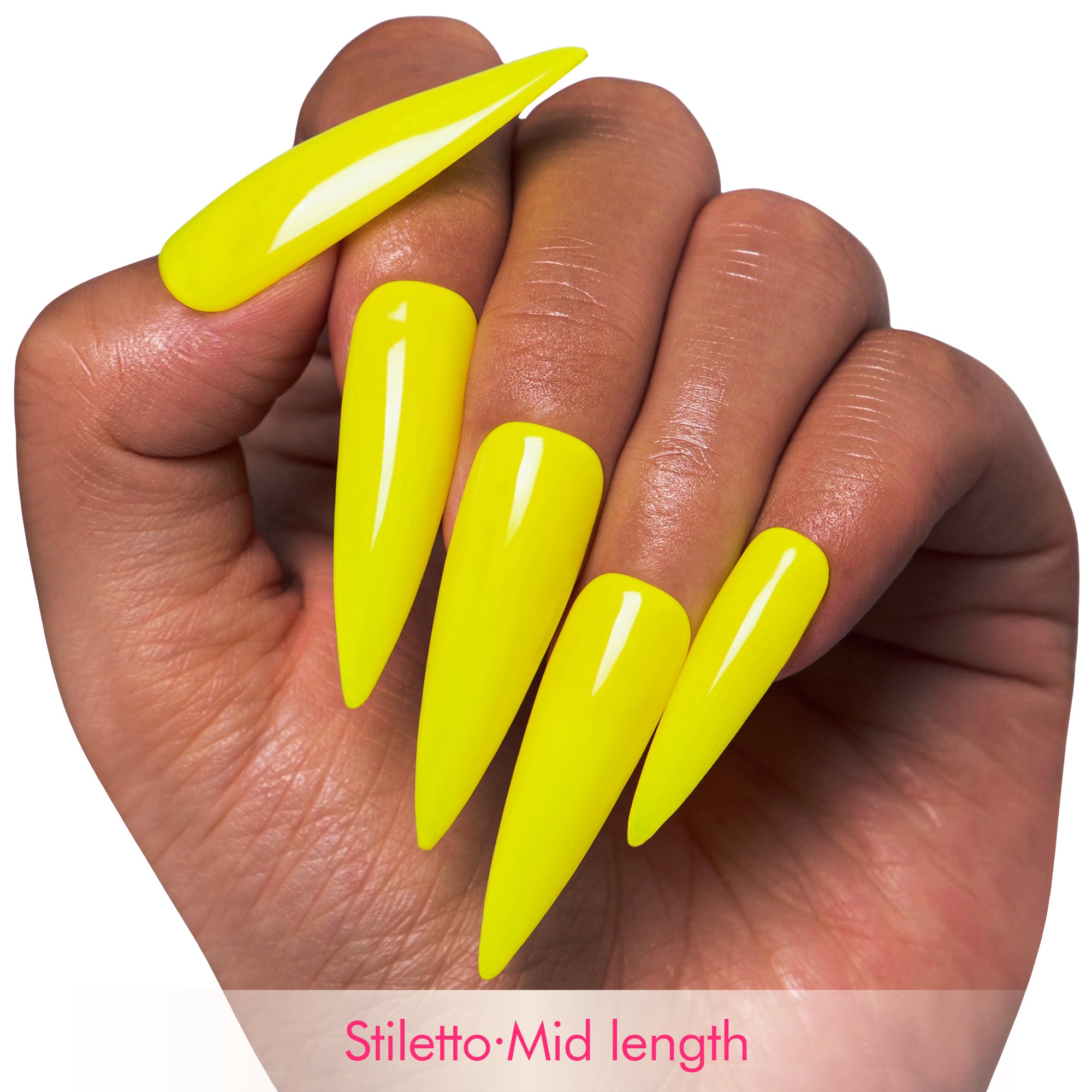 Sour Lemon Handmade Press on Nails H423