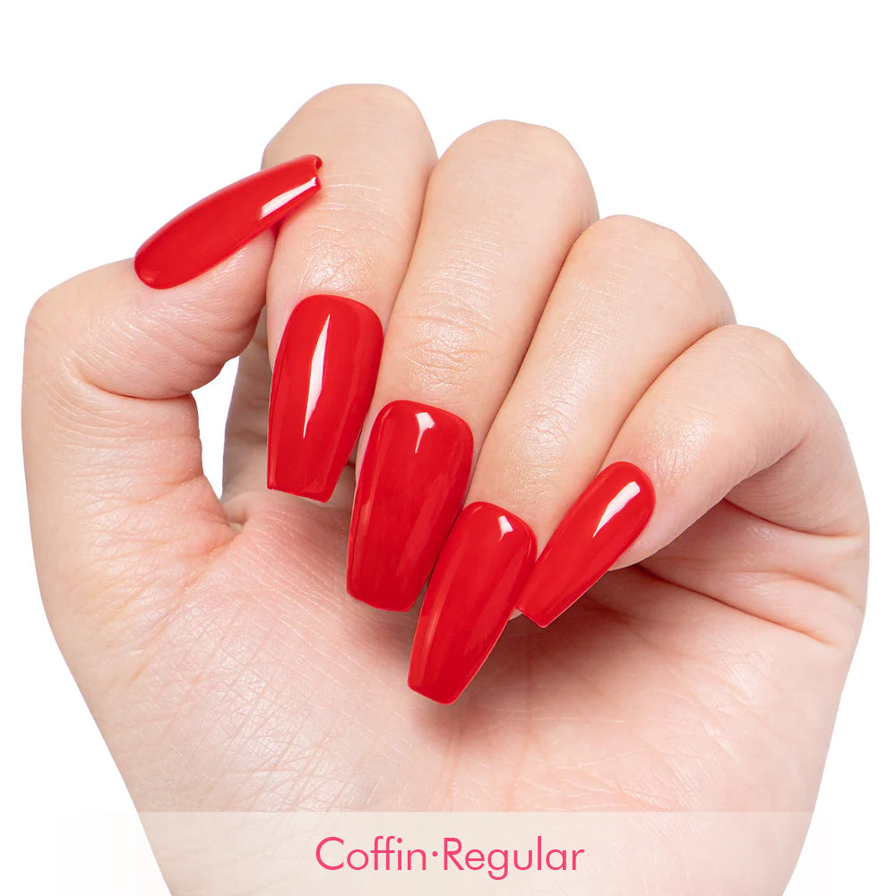 Hot Tamales Handmade Press on Nails H424