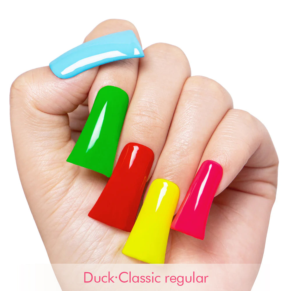 Lively Neon Handmade Press on Nails H427