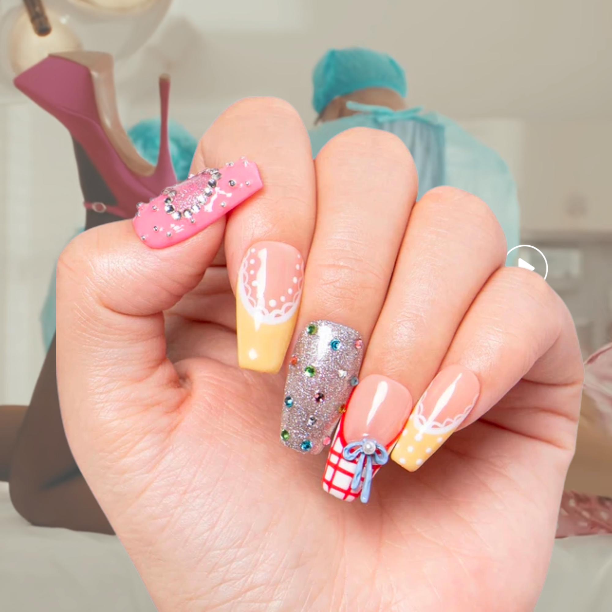 Taste Like Sabrina Handmade Nails H435