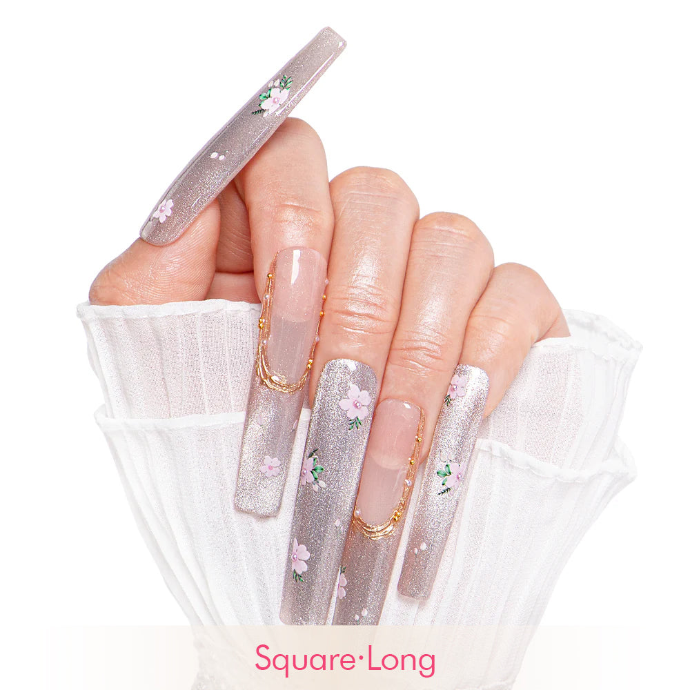 Petals Daydream Handmade Nails H437