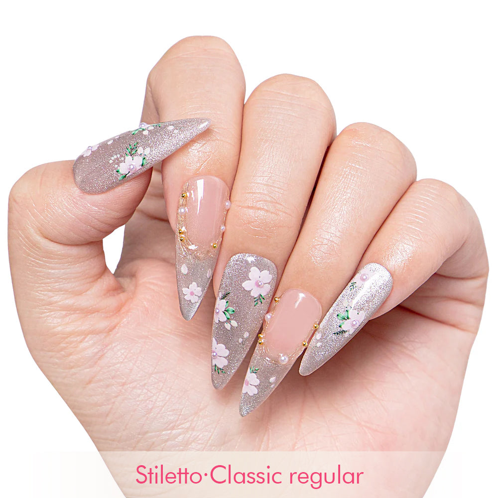 Petals Daydream Handmade Nails H437
