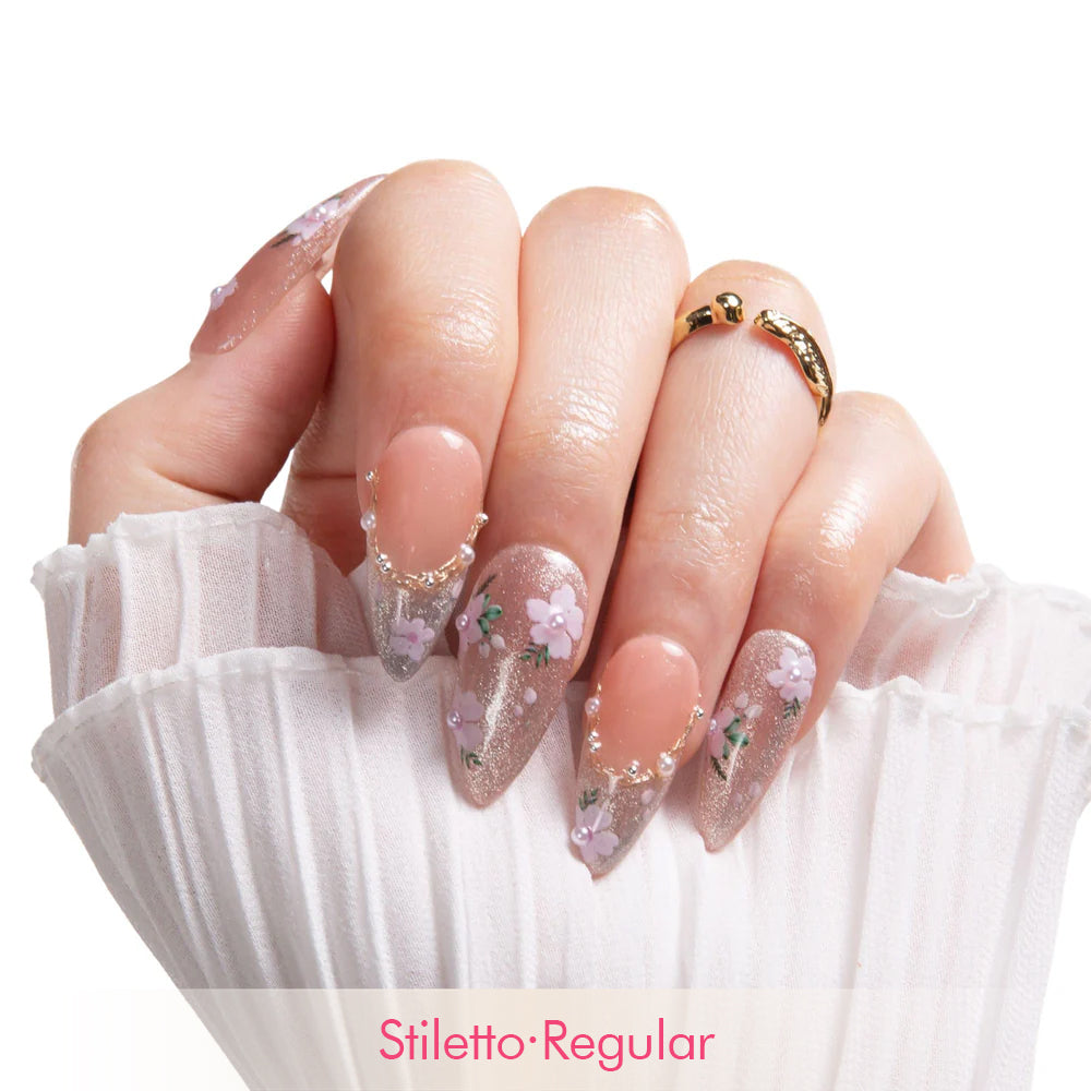 Petals Daydream Handmade Nails H437