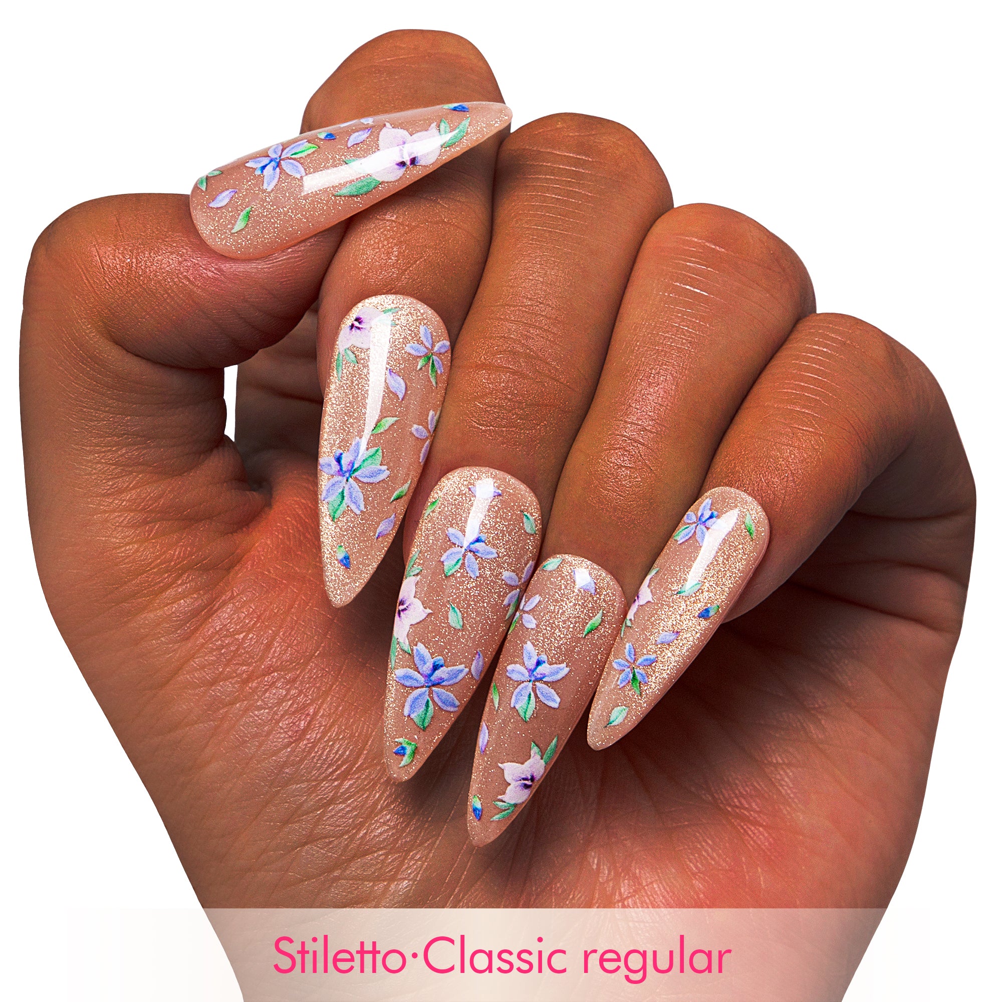 Timeless Bloom Handmade Nails H438