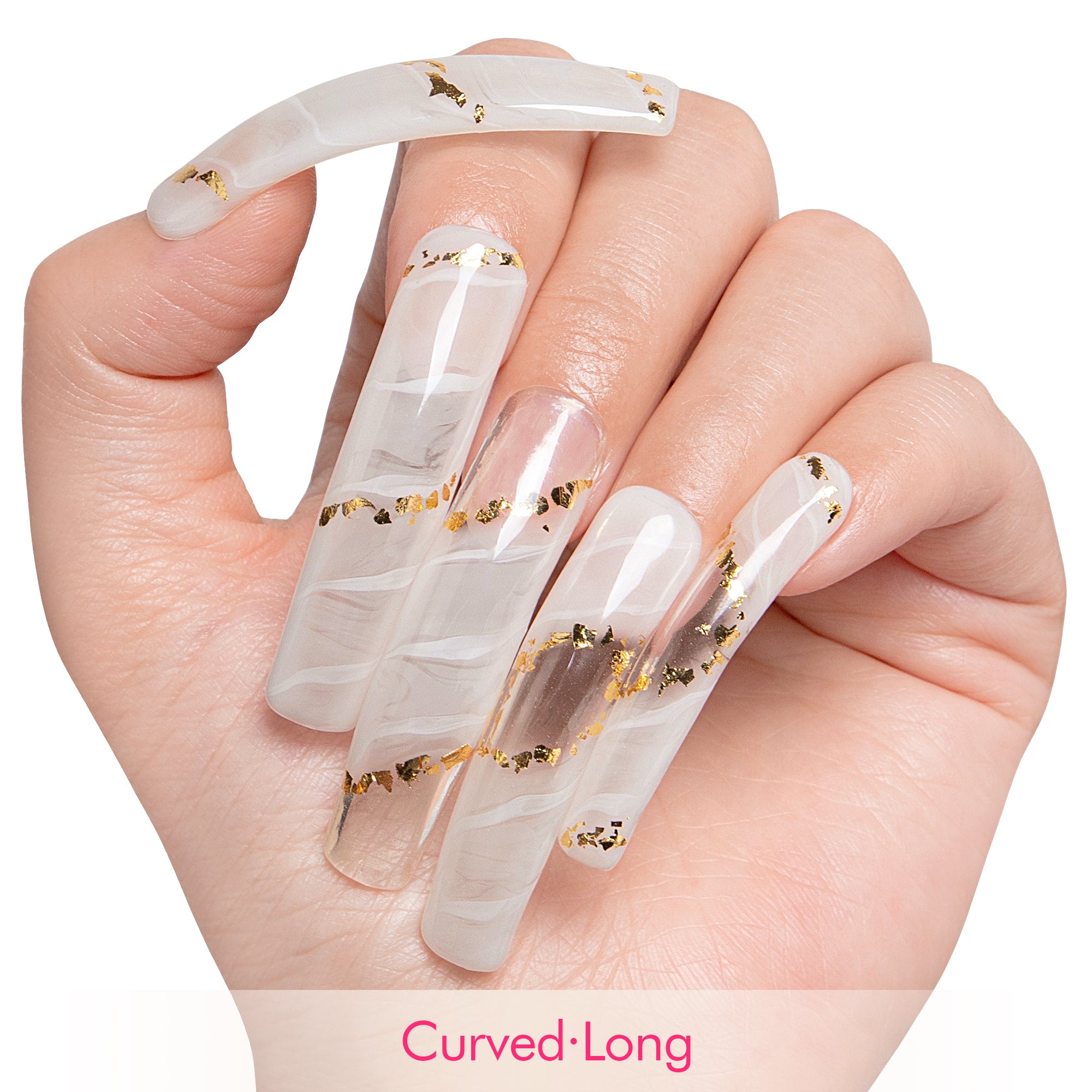 Gilded Mist Handmade Nails H447