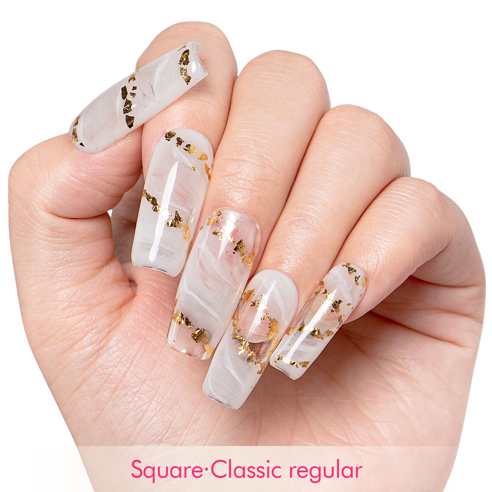 Gilded Mist Handmade Nails H447