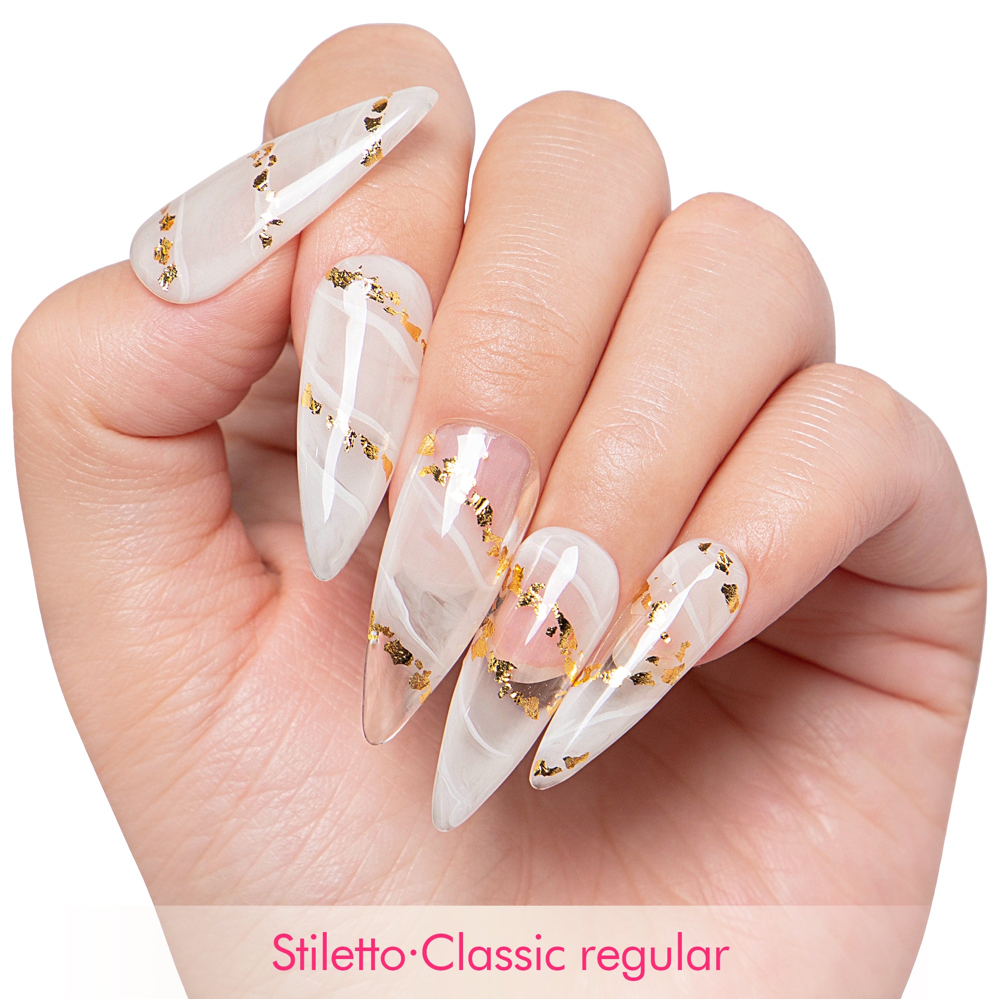 Gilded Mist Handmade Nails H447