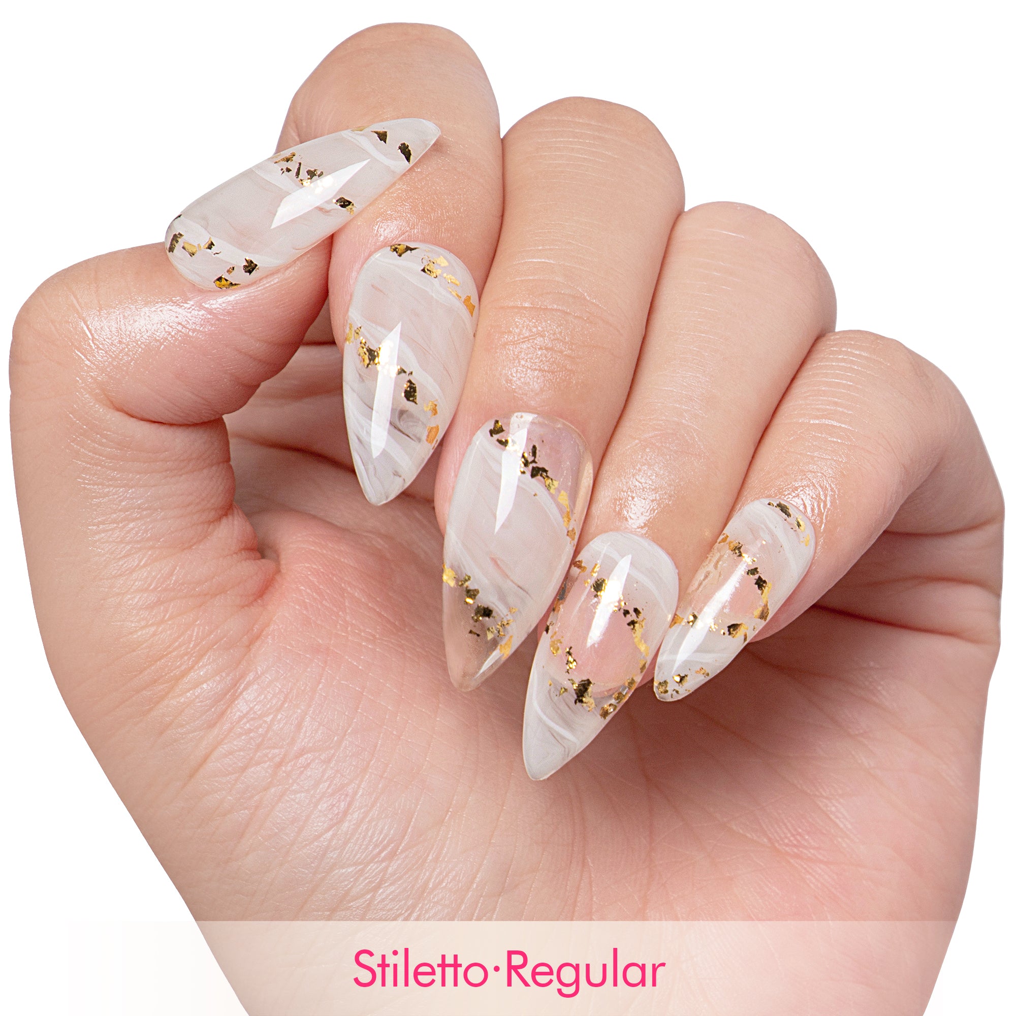 Gilded Mist Handmade Nails H447