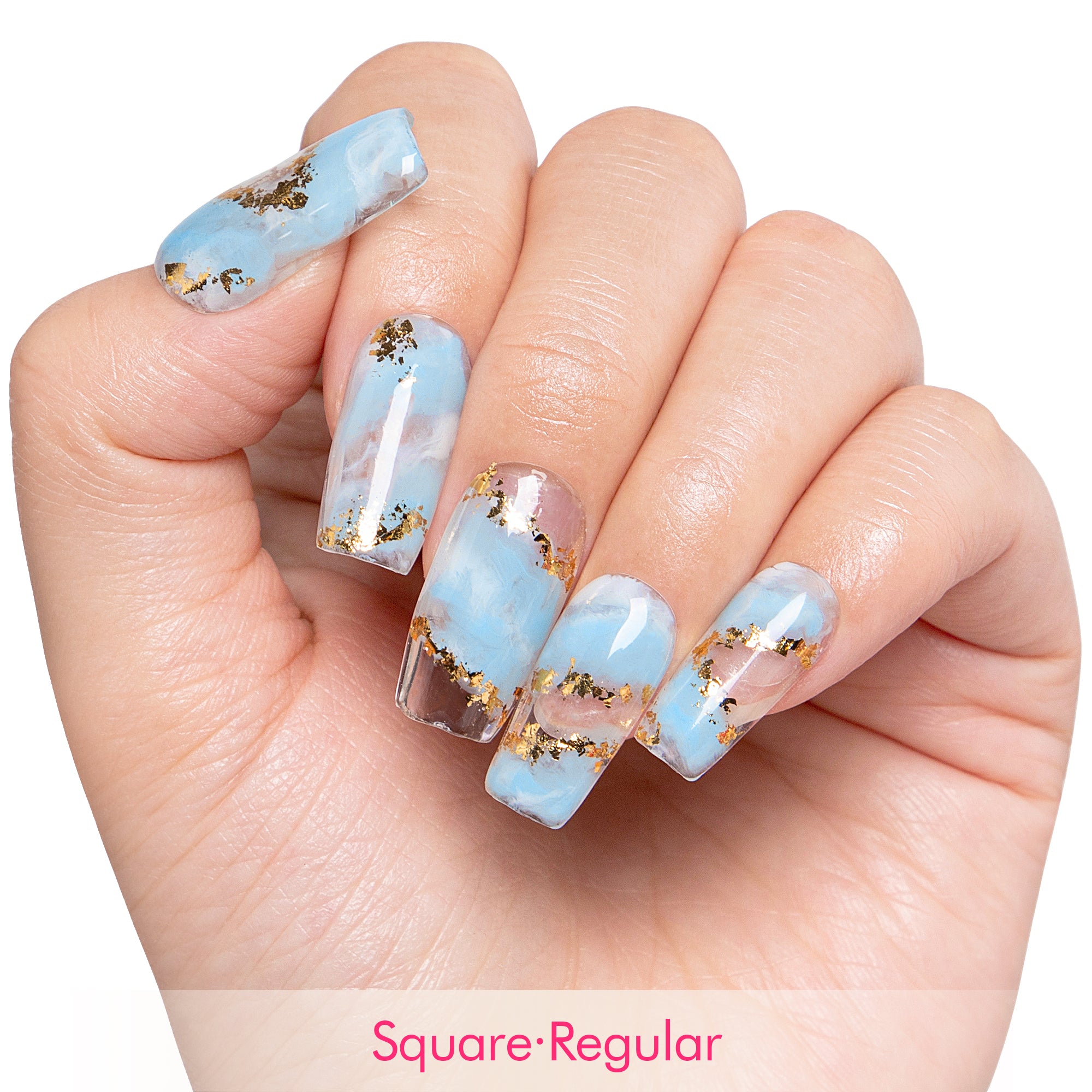 Celestial Sky Handmade Nails H449