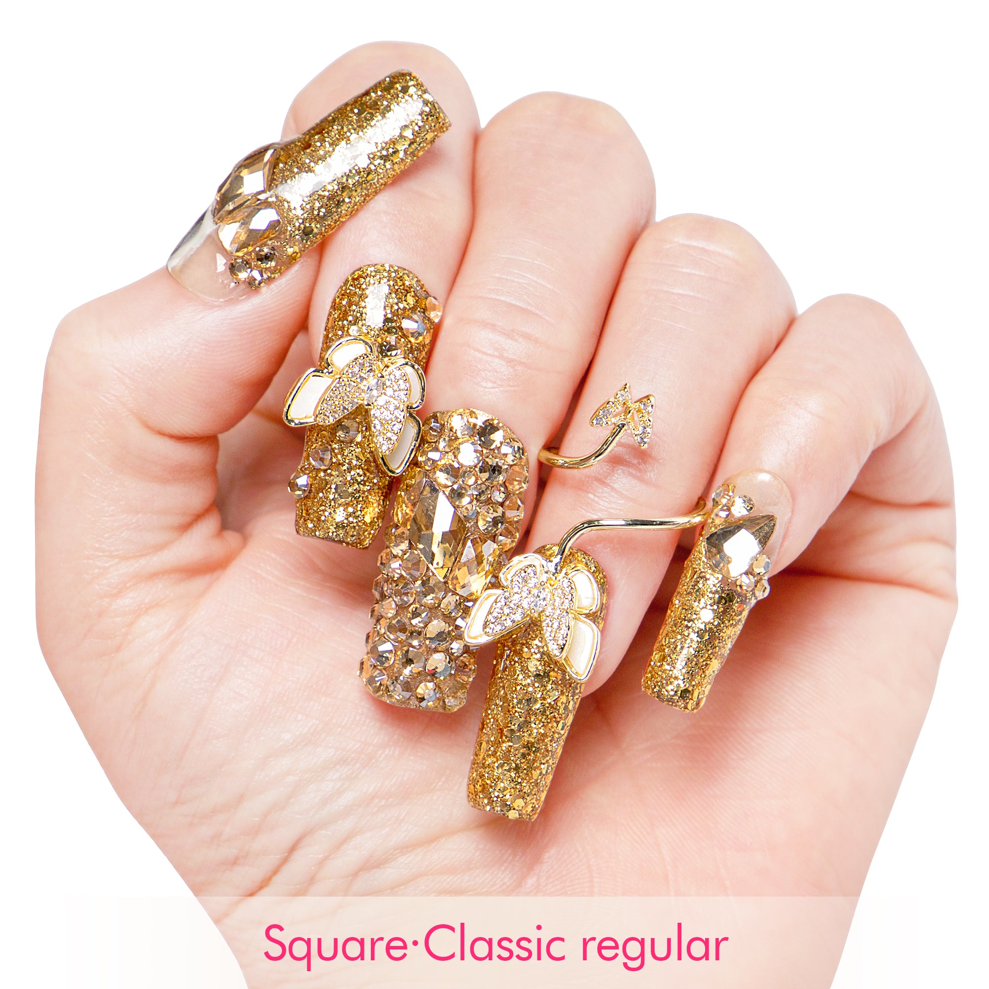 I Can Fly Handmade Nails H45