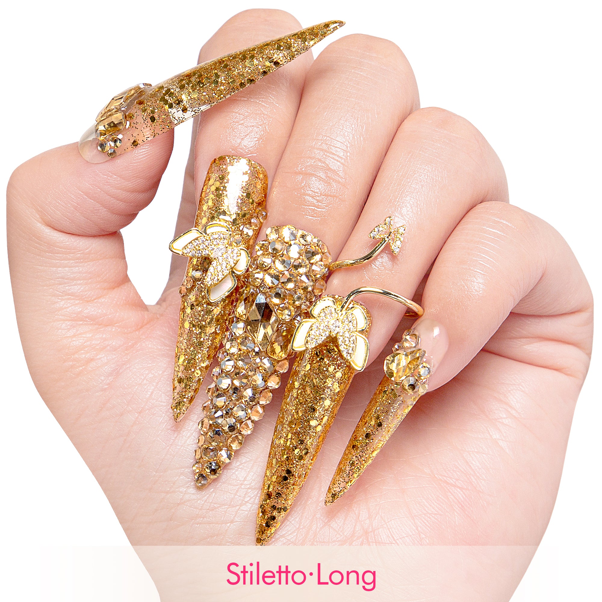 I Can Fly Handmade Nails H45