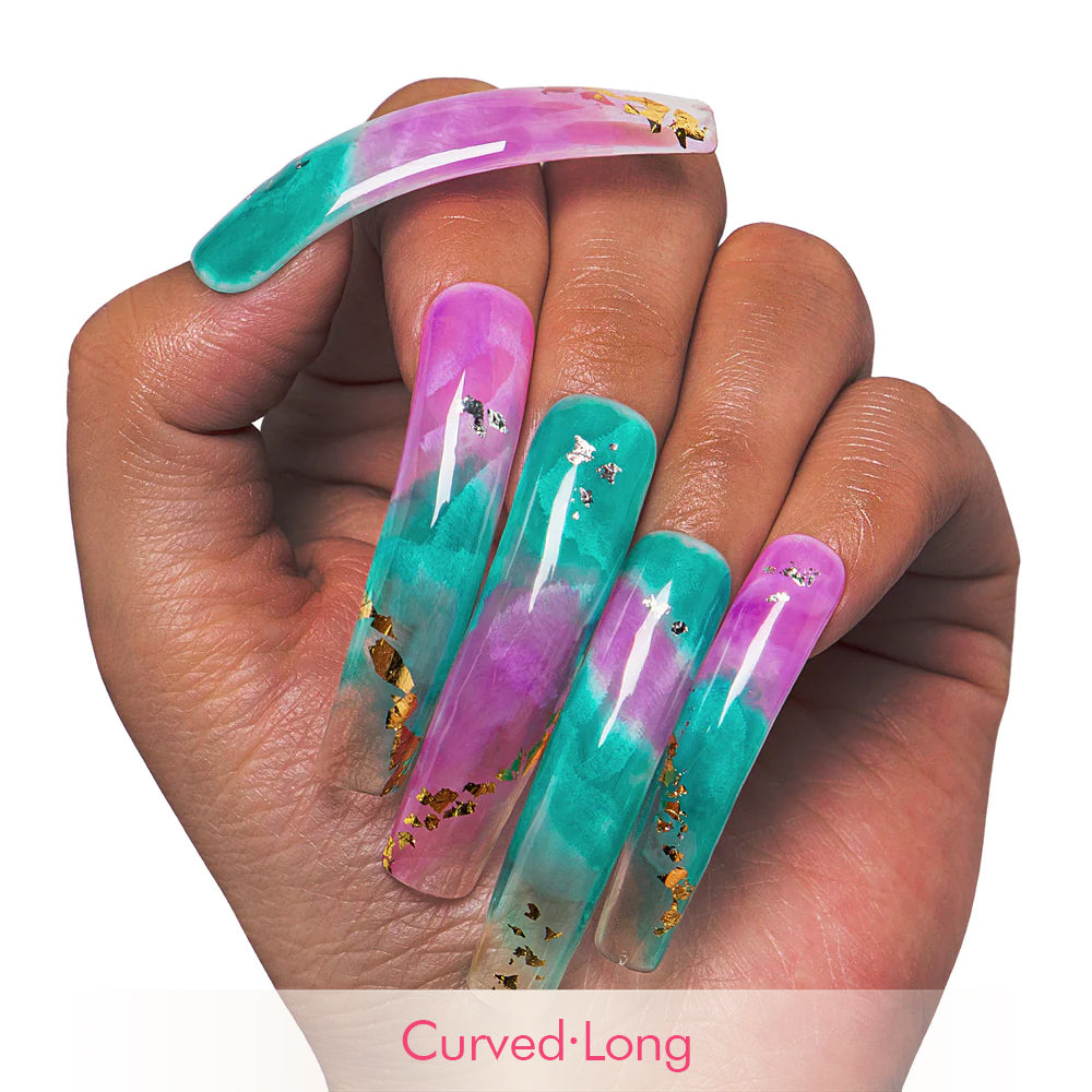 Mystic Amethyst Handmade Nails H450