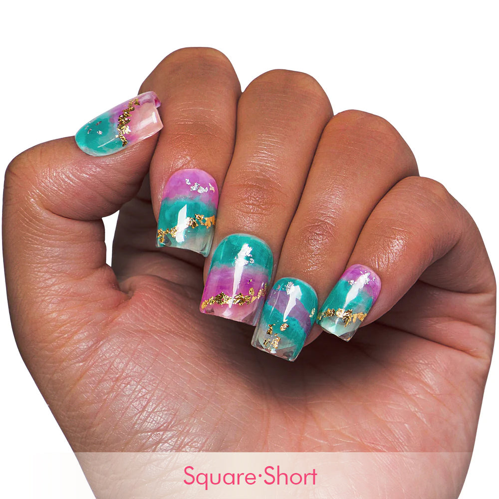 Mystic Amethyst Handmade Nails H450