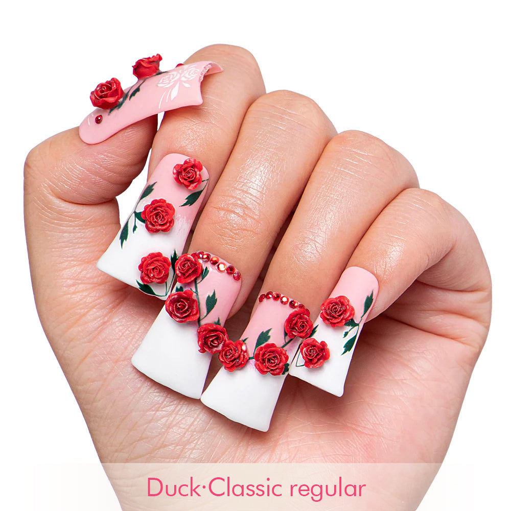 Vintage Elegance Handmade Nails H452
