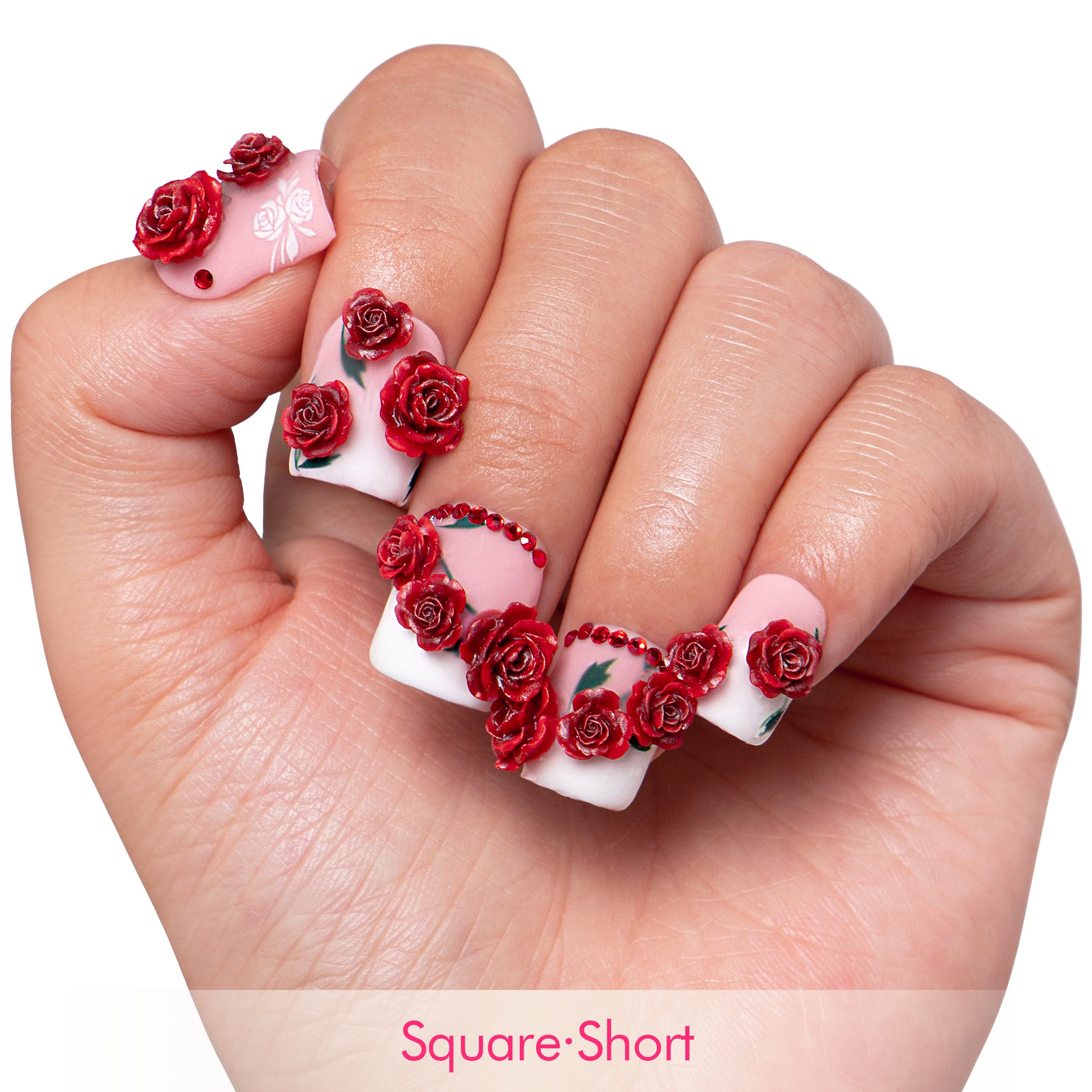 Vintage Elegance Handmade Nails H452