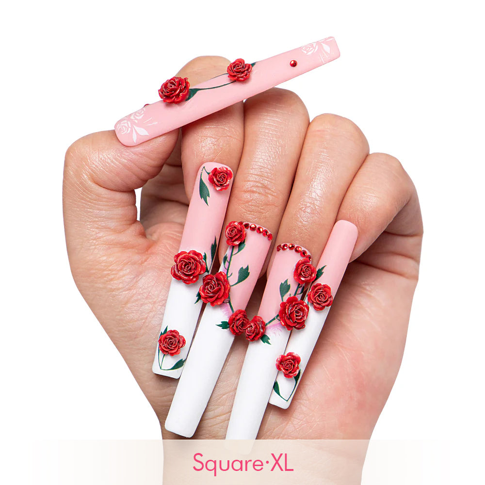 Vintage Elegance Handmade Nails H452