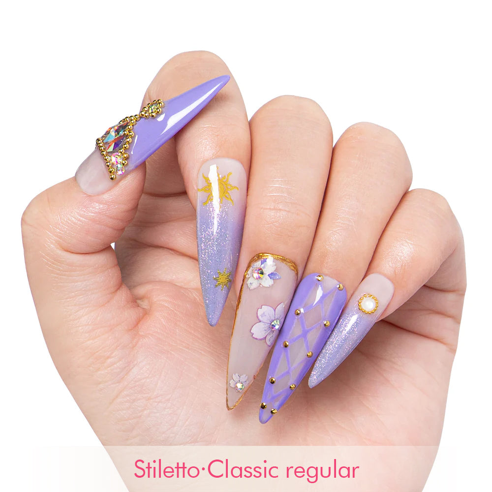 Happily Ever After Handmade Nails H454