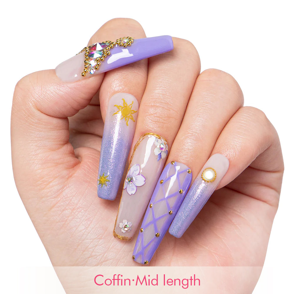 Happily Ever After Handmade Nails H454