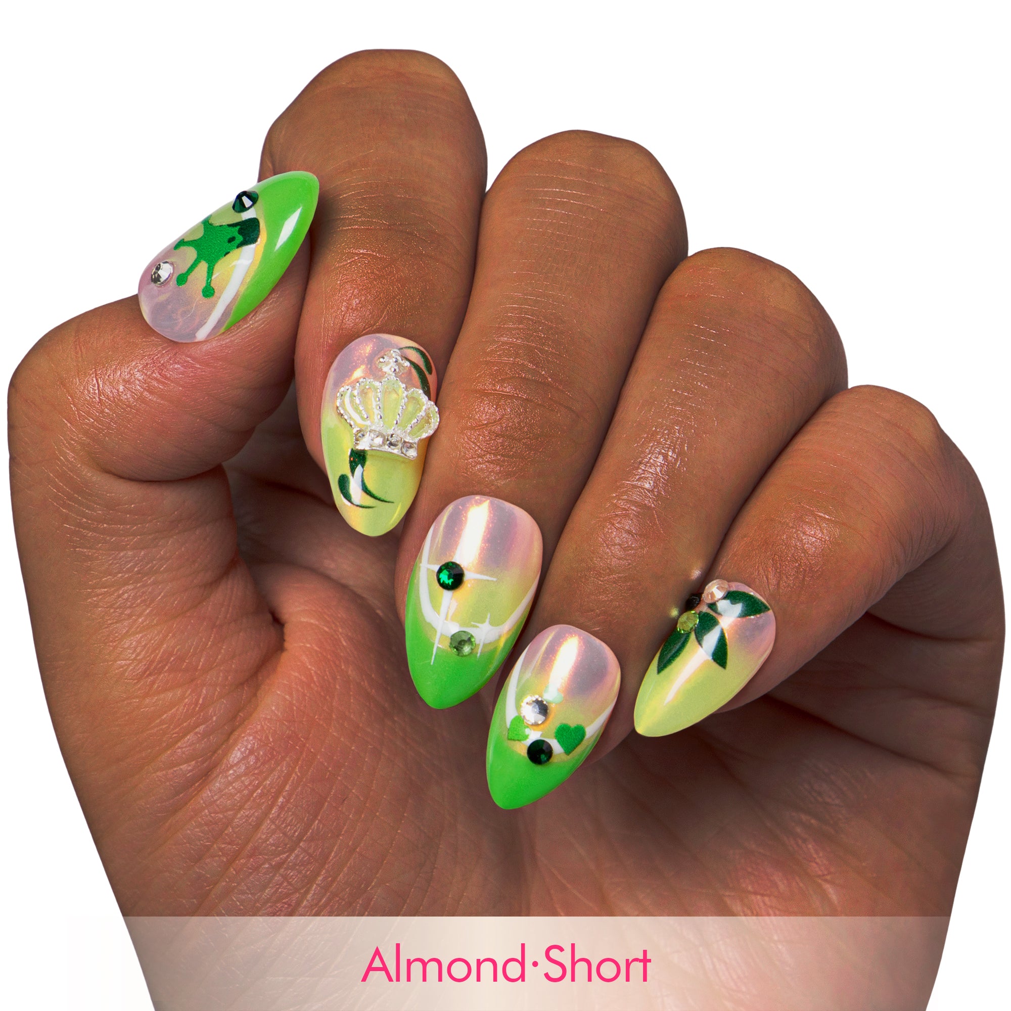 Evangeline’s glow Handmade Nails H456