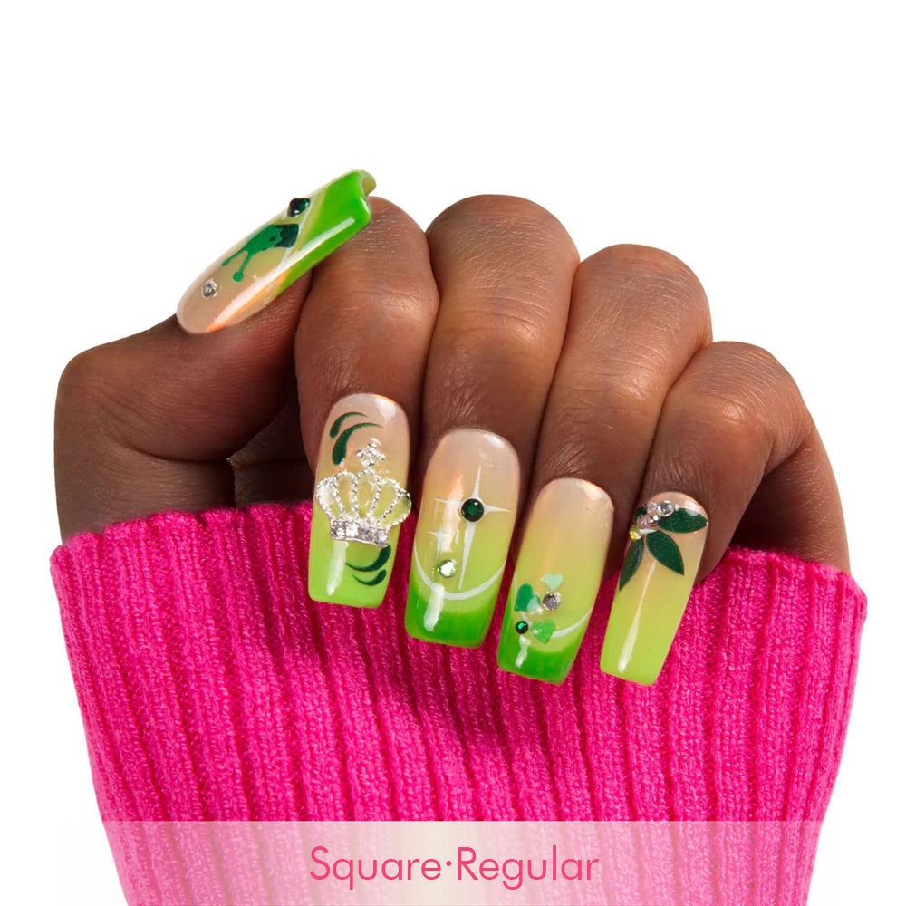Evangeline’s glow Handmade Nails H456