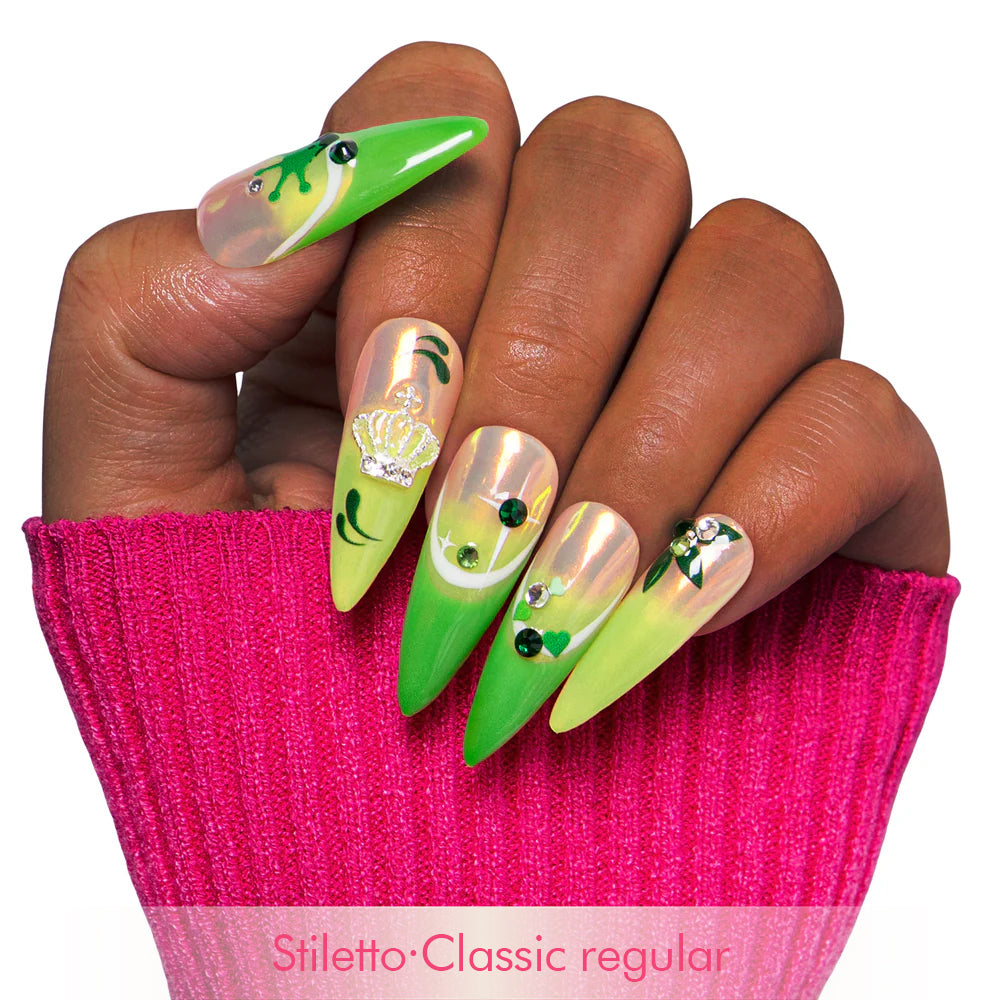 Evangeline’s glow Handmade Nails H456