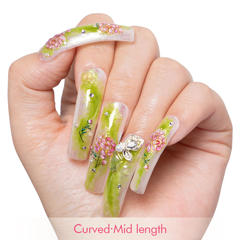 Seraphina’s Garden Handmade Nails H460