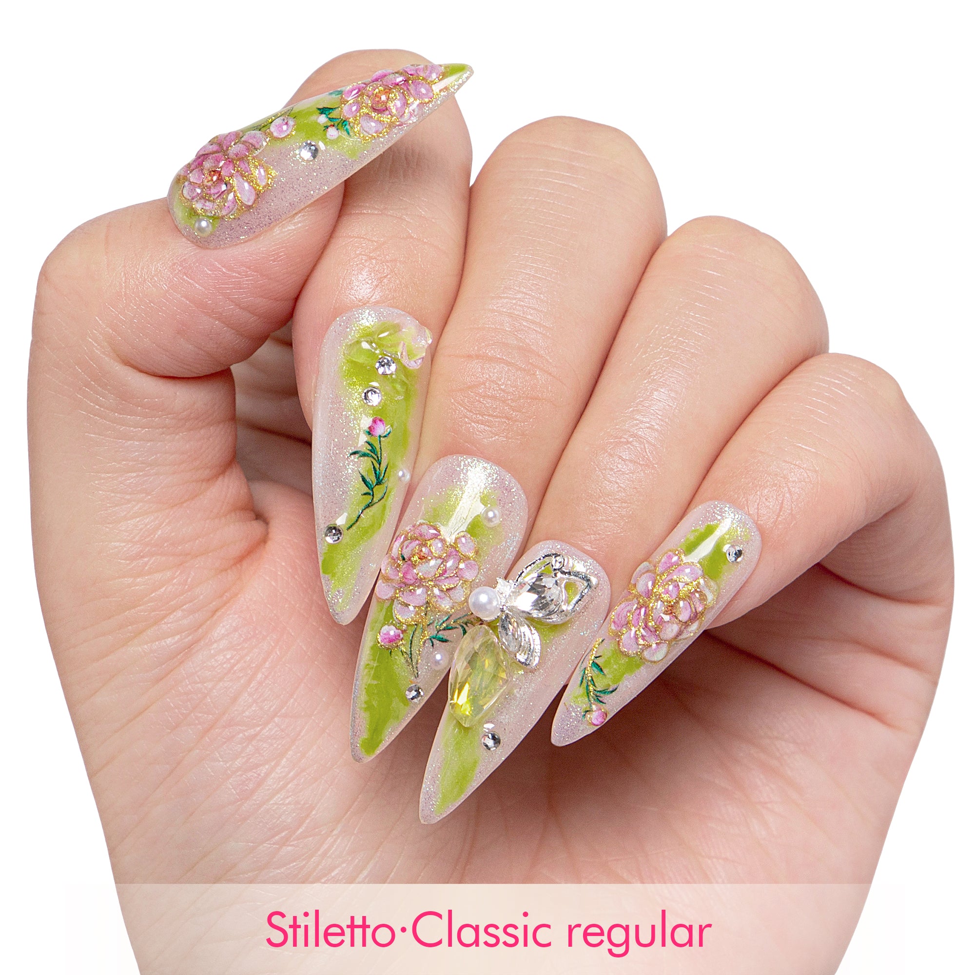Seraphina’s Garden Handmade Nails H460