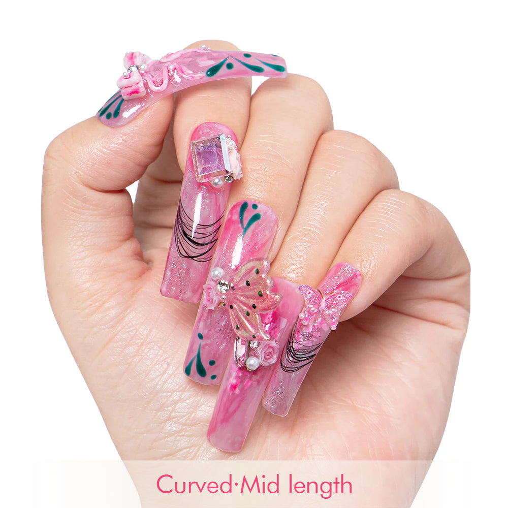 Victorian’s  Dreams Handmade Nails H462