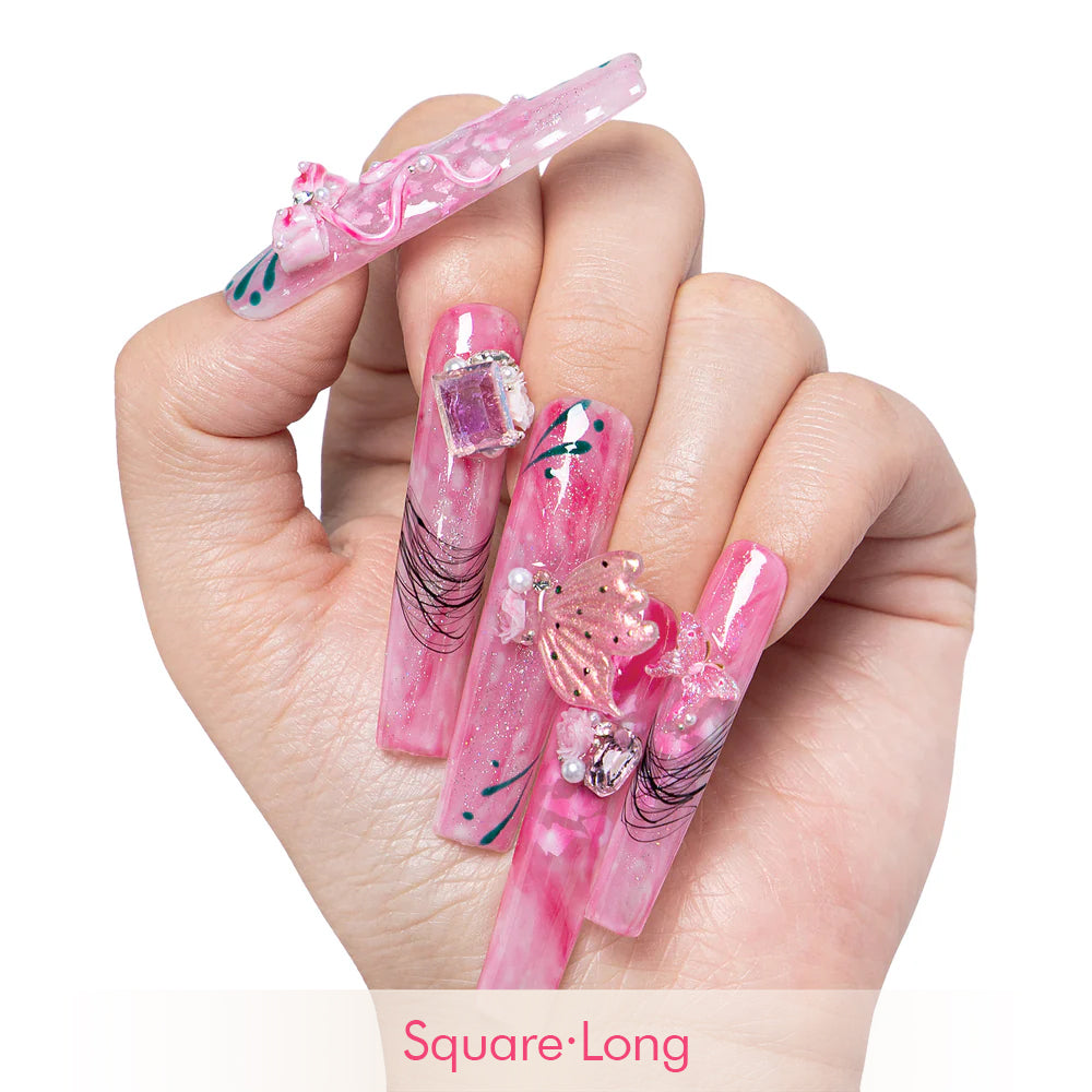 Victorian’s  Dreams Handmade Nails H462