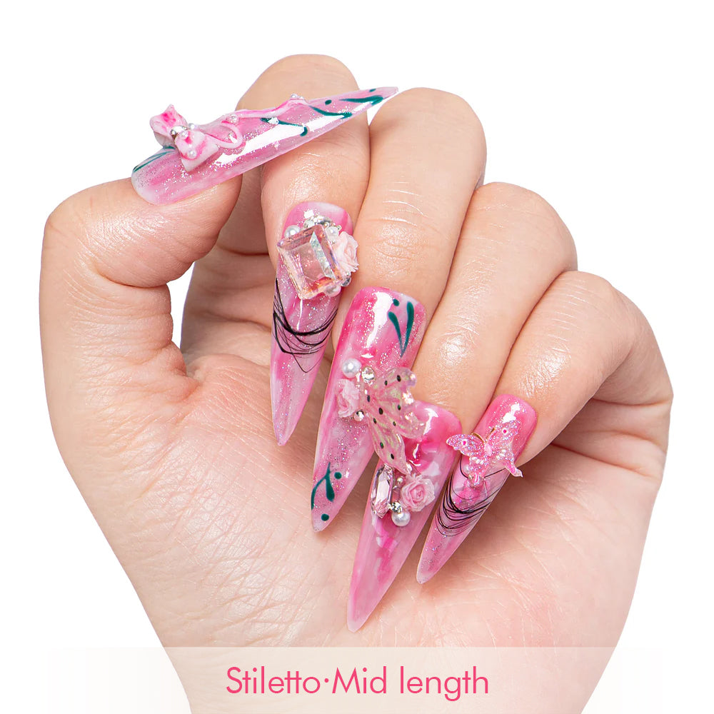 Victorian’s  Dreams Handmade Nails H462