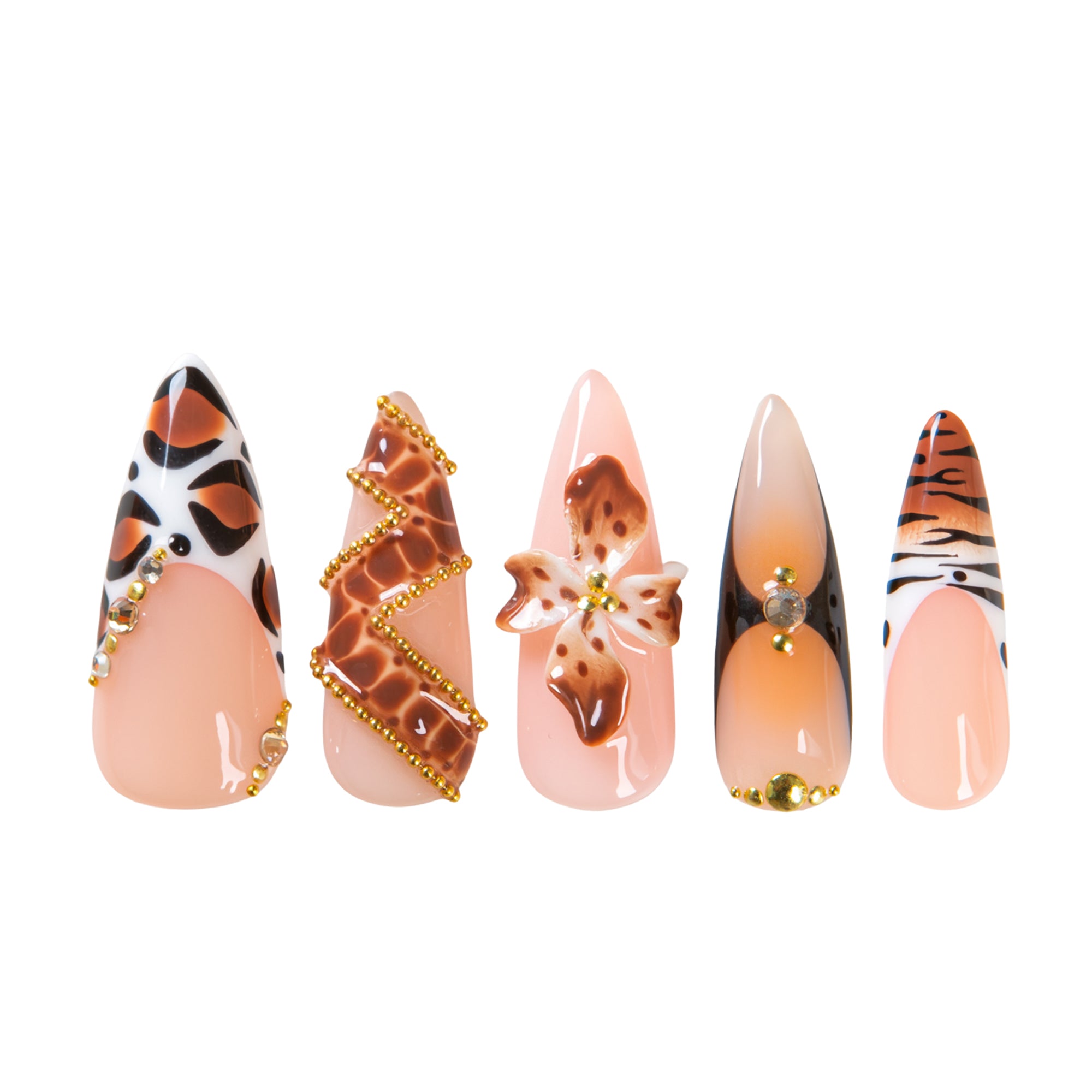 Untamed Vixen Handmade Nails H648